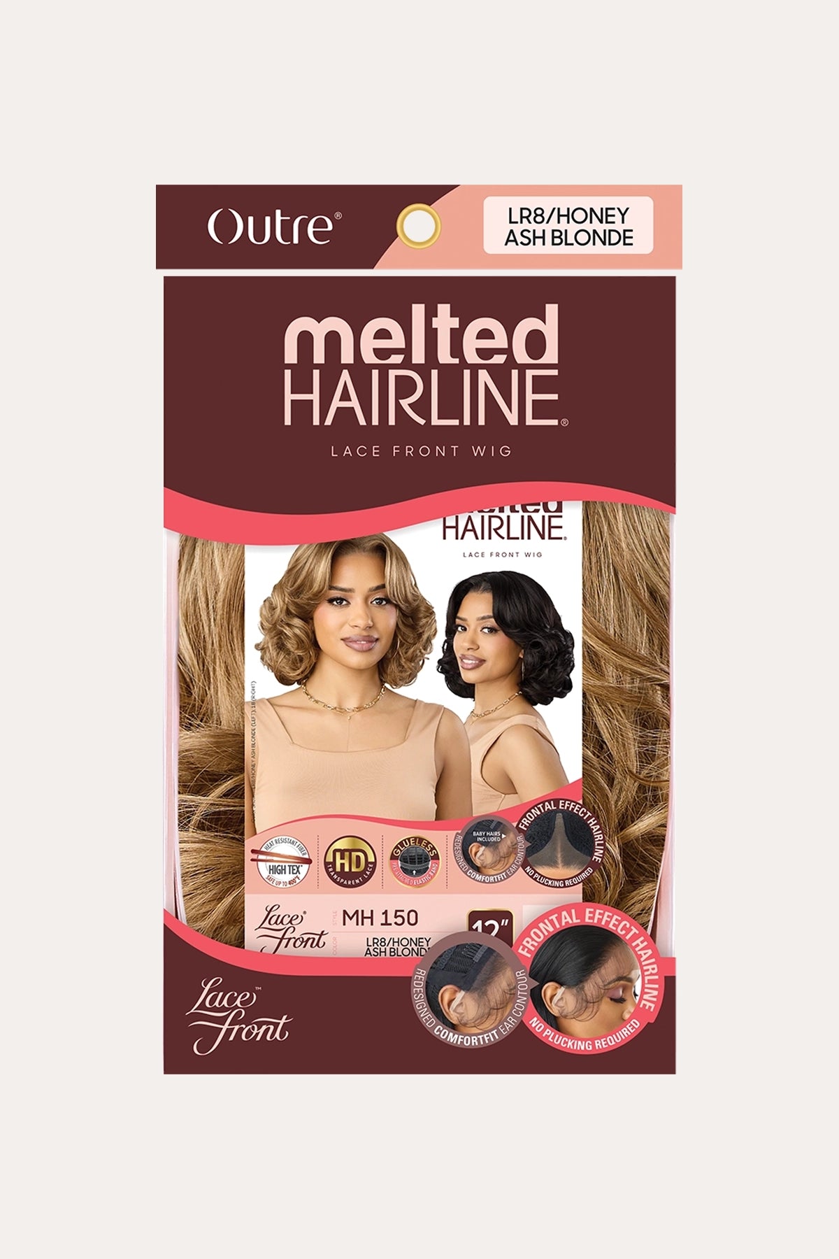 OUTRE MELTED HAIRLINE LACE FRONT WIG -  MH 150
