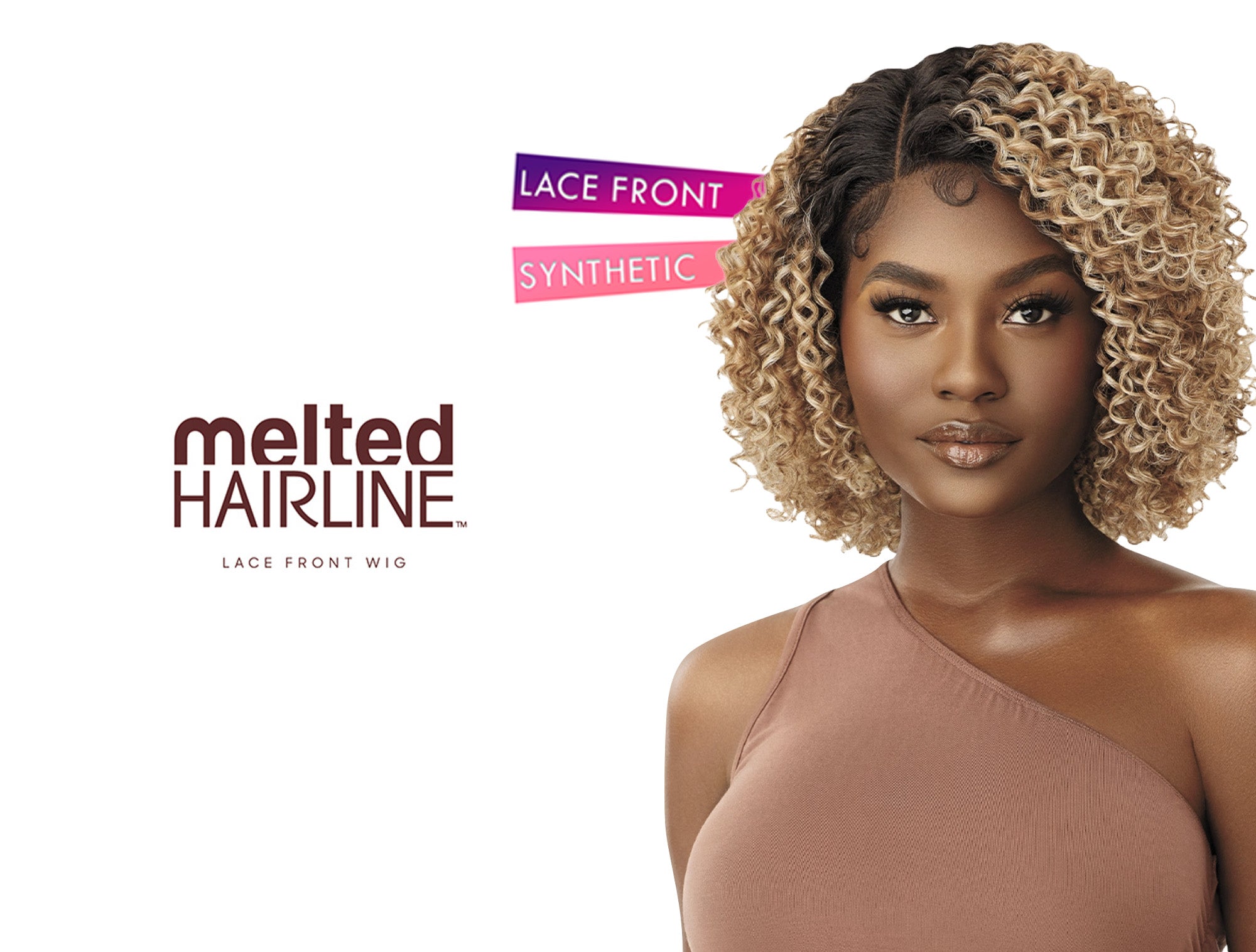 OUTRE  MELTED HAIRLINE LACE FRONT WIG - NIOKA