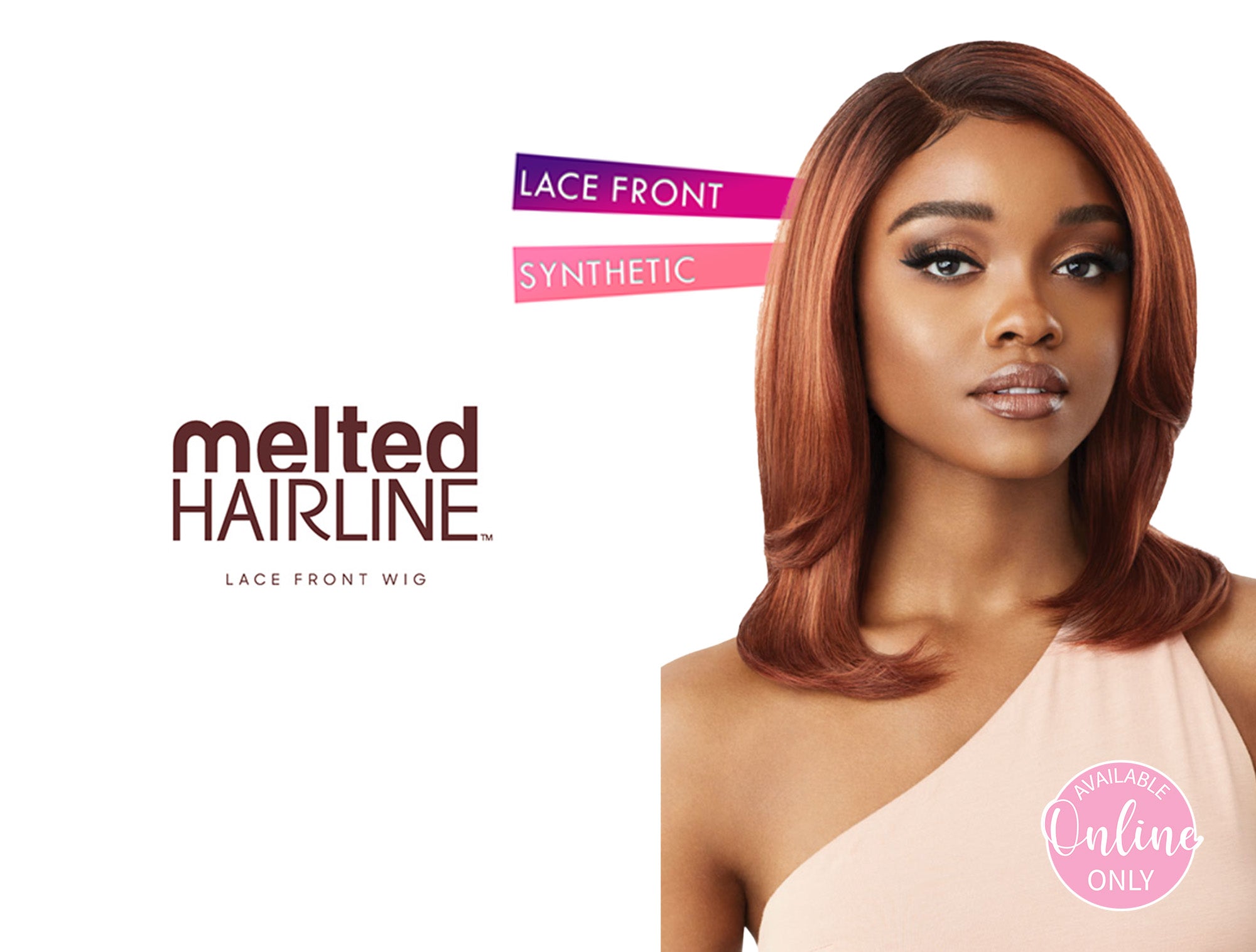 OUTRE MELTED HAIRLINE LACE FRONT WIG - SABRINA