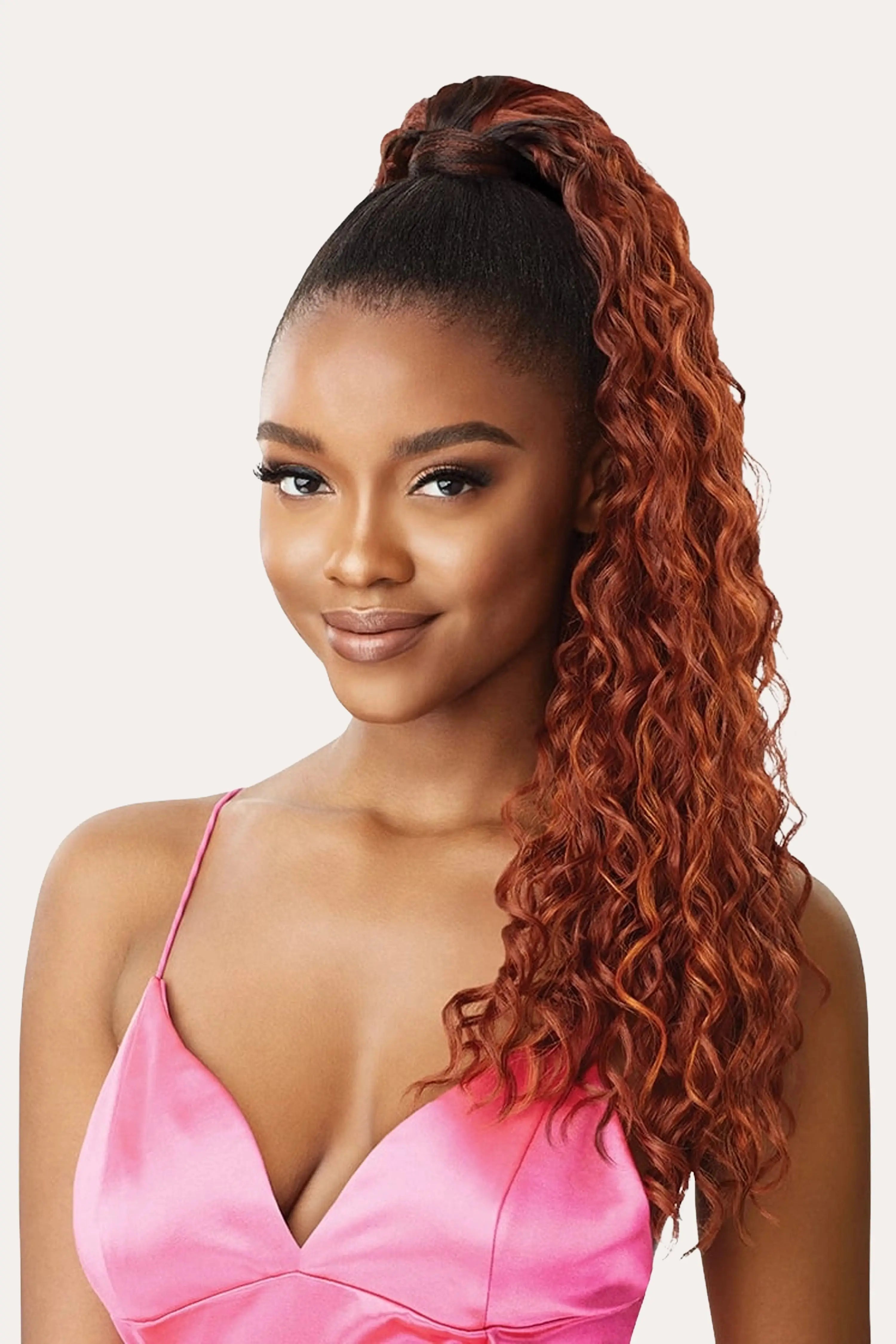 OUTRE PRETTY QUICK PONYTAIL DEEP WAVE 24"