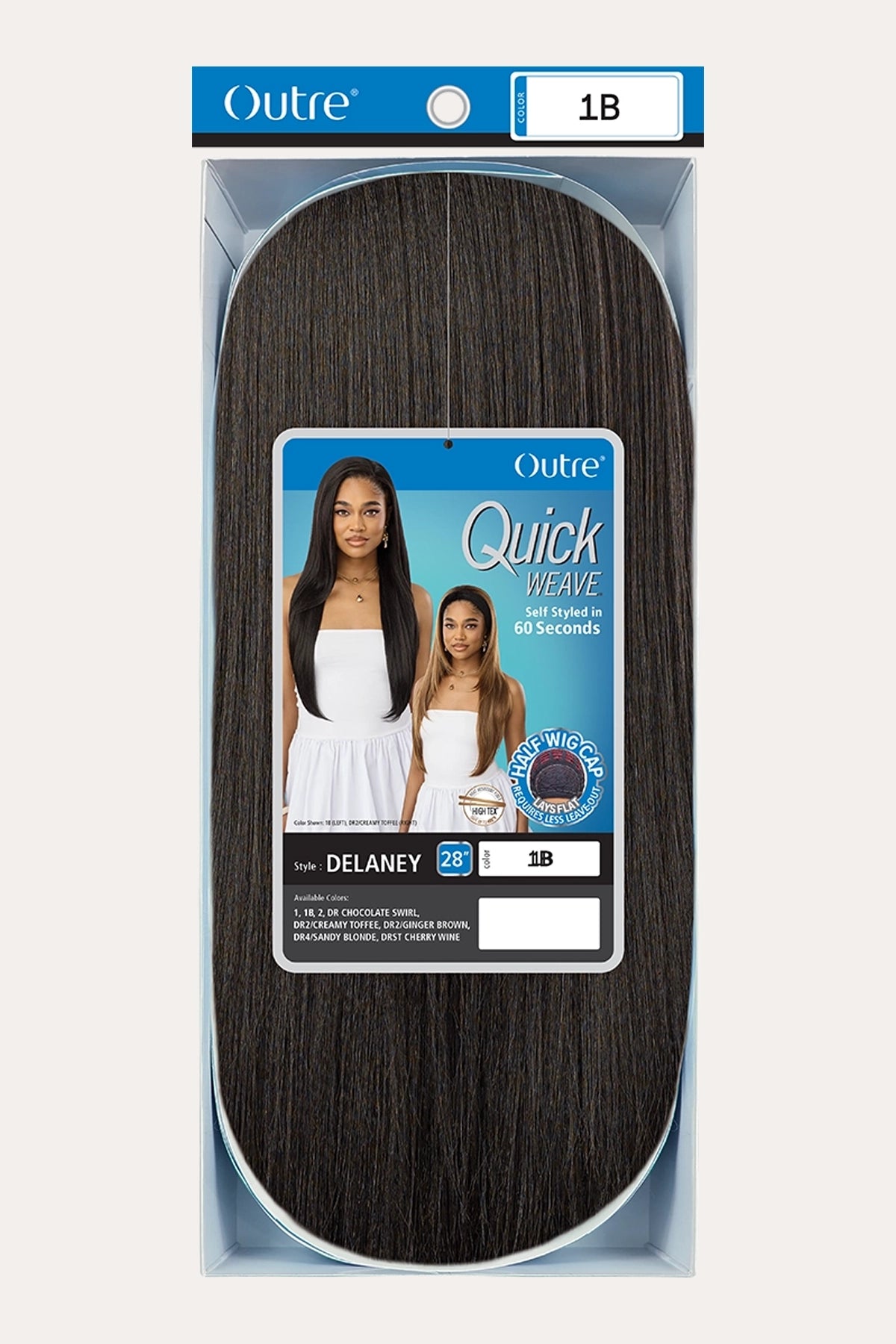 OUTRE  QUICK WEAVE HALF WIG - DELANEY
