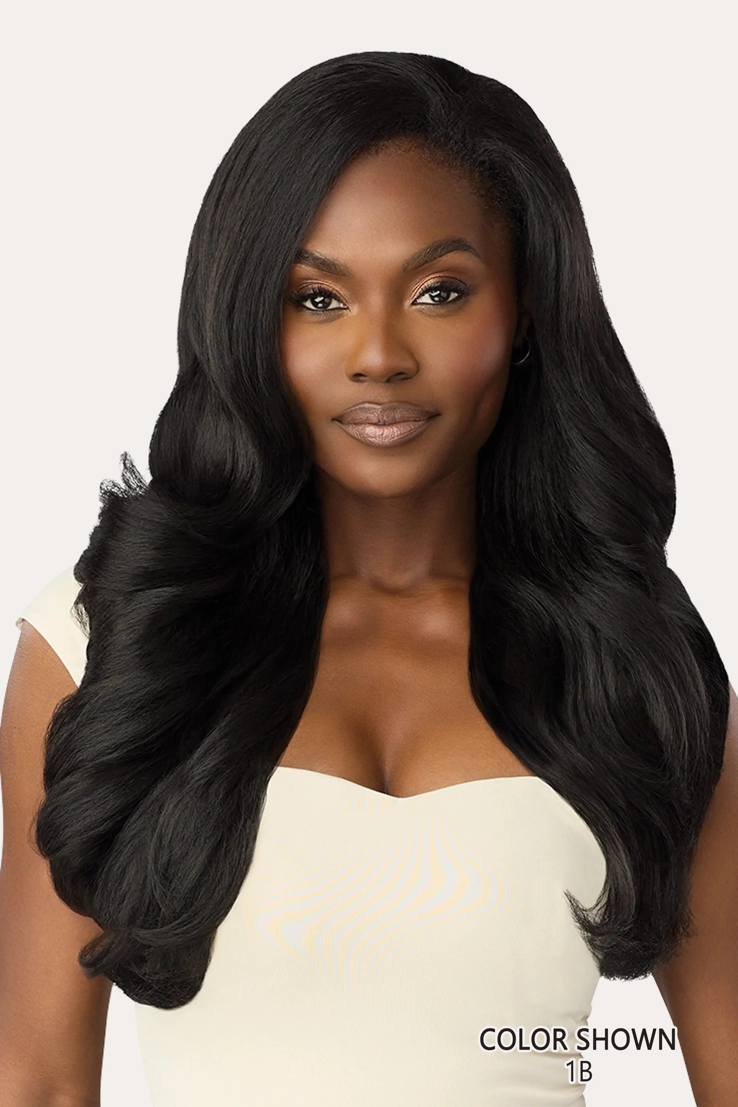 DEMI-PERRUQUE OUTRE QUICK WEAVE - ONDULATIONS DOMINICAN BLOWOUT
