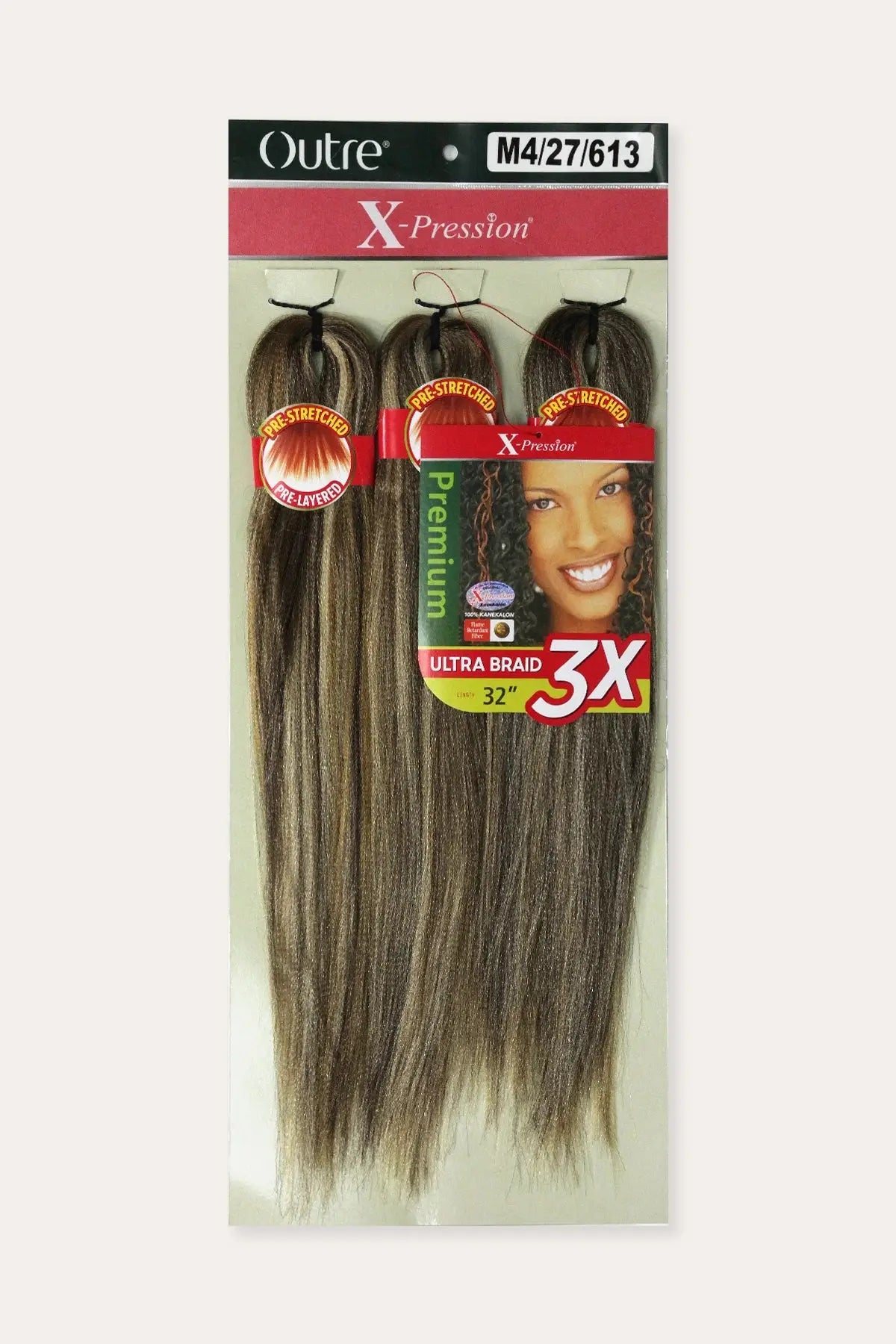 OUTRE 3X X-PRESSION TRESSES ULTRA PRÉ-ÉTIRÉES 81 CM