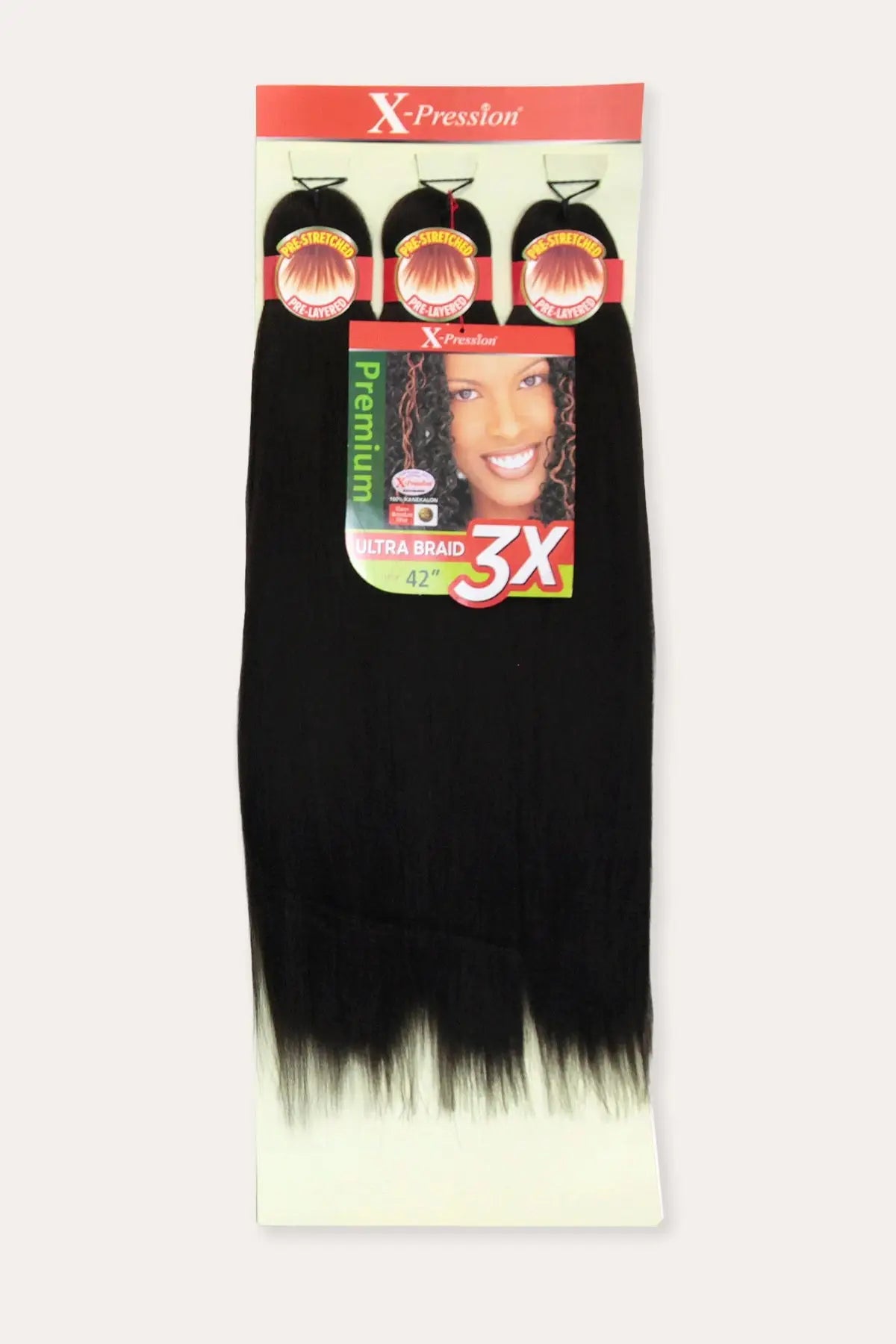 OUTRE 3X X-PRESSION PRE-STRETCHED ULTRA BRAID 42"