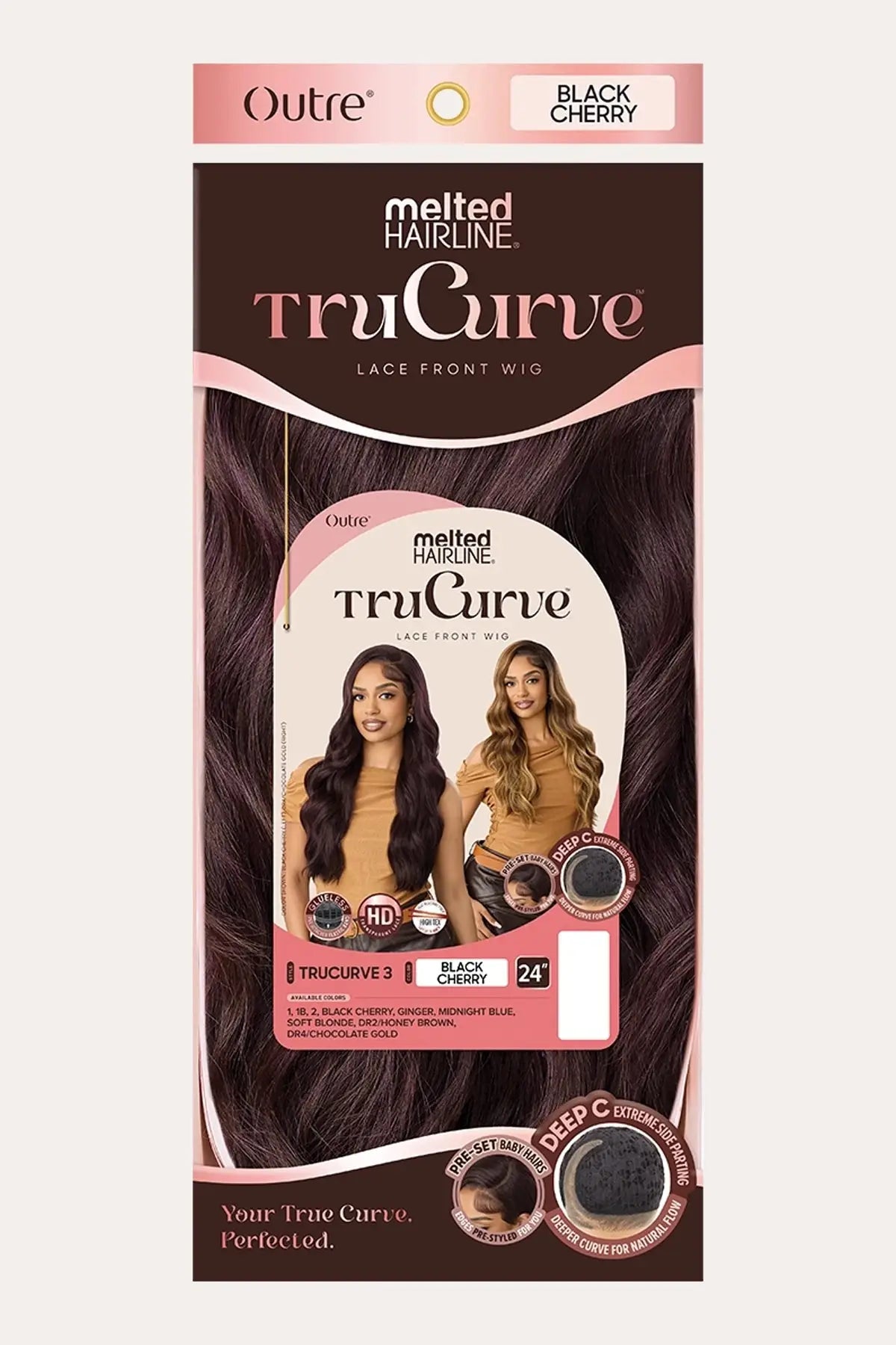 PERRUQUE LACE FRONT OUTRE MELTED HAIRLINE - TRUCURVE 3