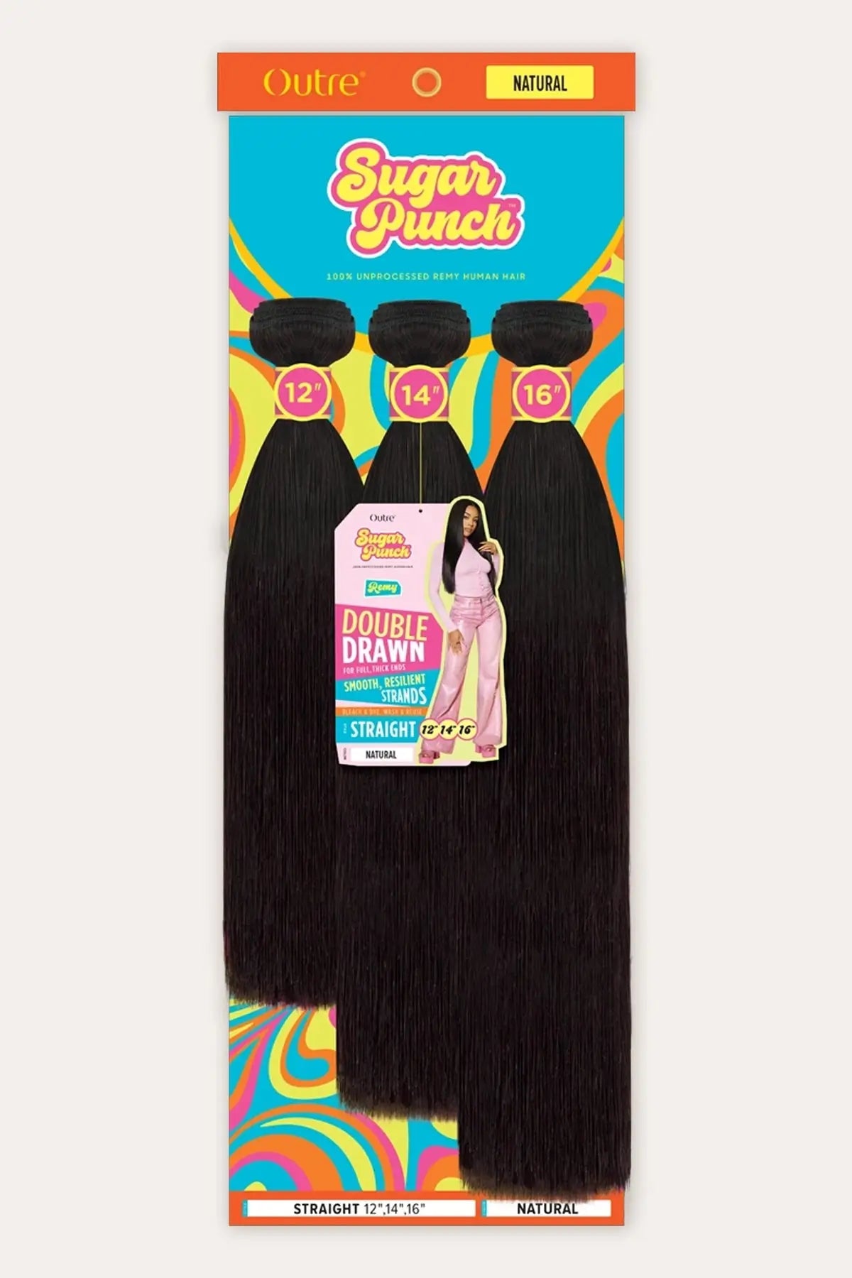 OUTRE SUGAR PUNCH - STRAIGHT MULTI 3PCS