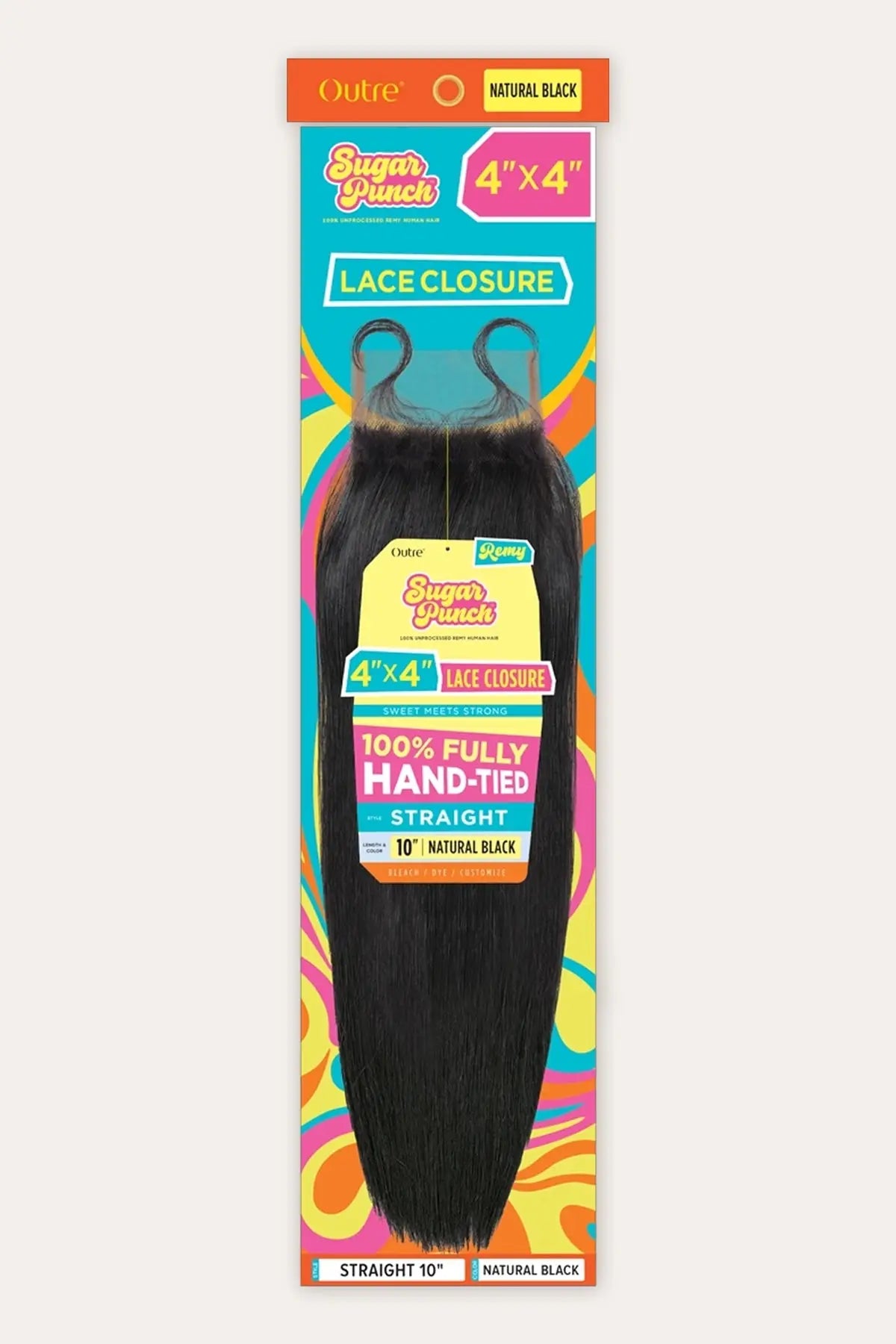 OUTRE SUGAR PUNCH 4X4 LACE CLOSURE - LISSE