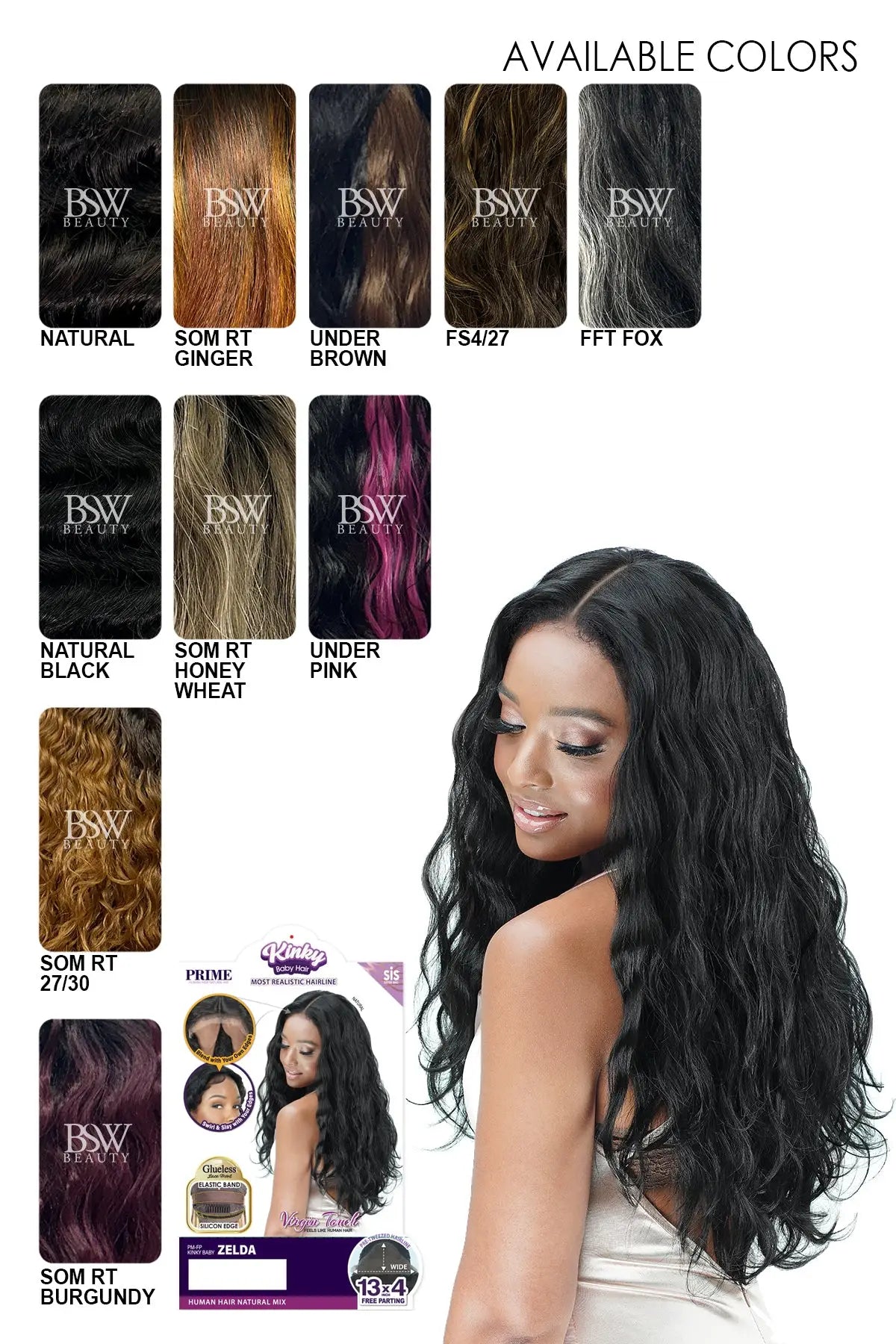 ZURY SIS PRIME PM-FP KINKY BABY ZELDA - BSW BEAUTY CANADA