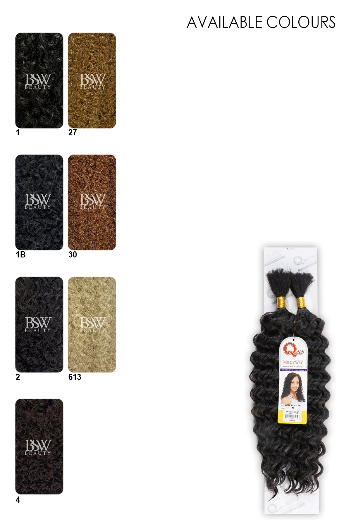 SHAKE N GO QUE DEEP BULK 22" - BSW BEAUTY CANADA