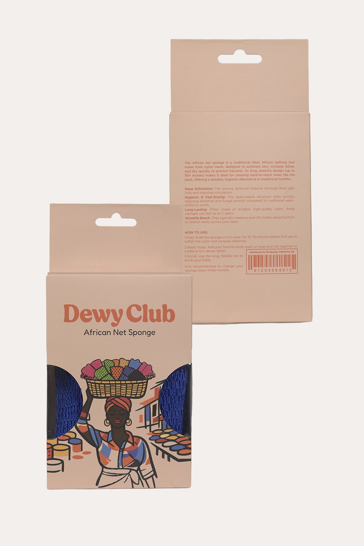 RD BEAUTY DEWY CLUB AFRICAN NET SPONGE