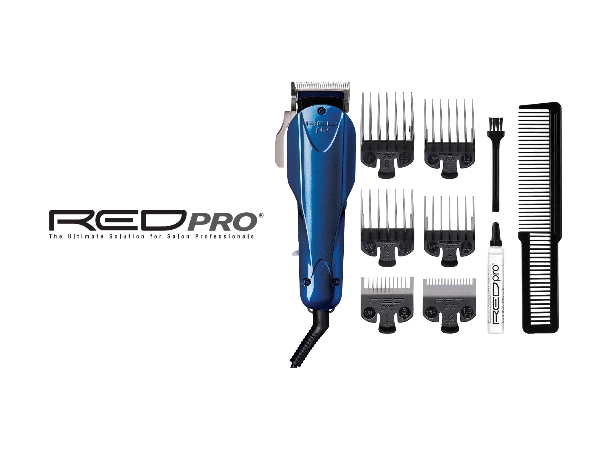 Red Razor Clipper RED BY KISS PRO TITANIUM HAIR CLIPPER CRP01