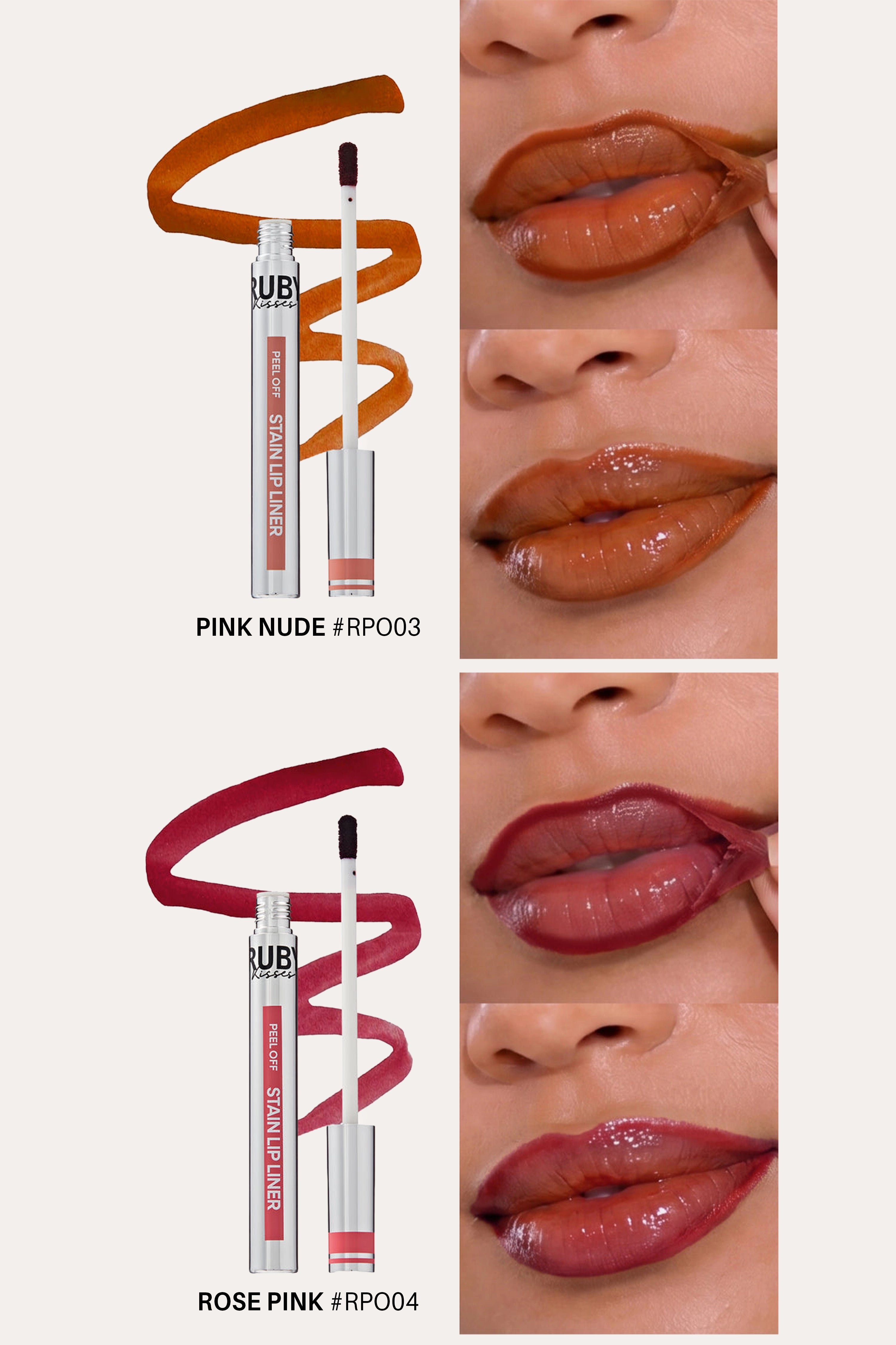 [완료] RUBY KISSES PEEL OFF STAIN LIP LINER