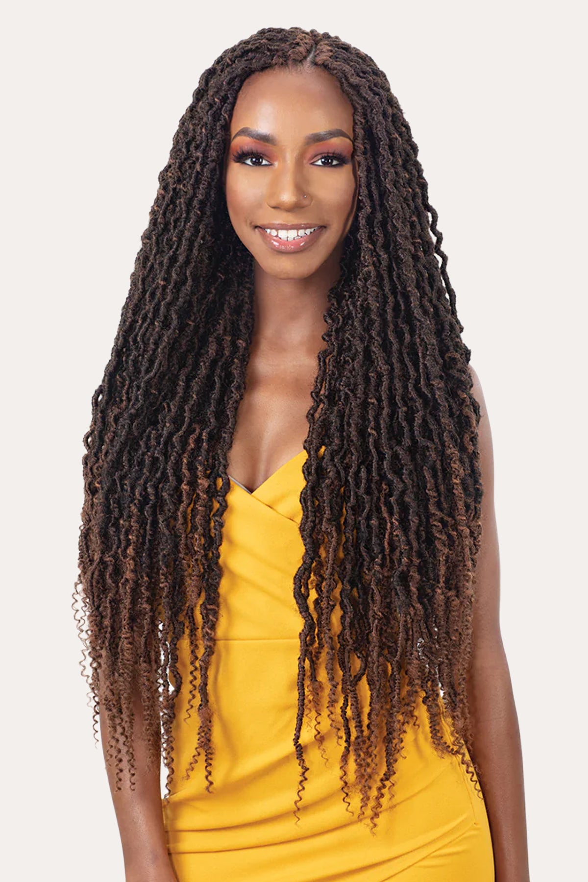 SHAKE N GO FREETRESS CROCHET BRAID 2X - NITA DISTRESSED GORGEOUS LOC 26" - BSW BEAUTY CANADA
