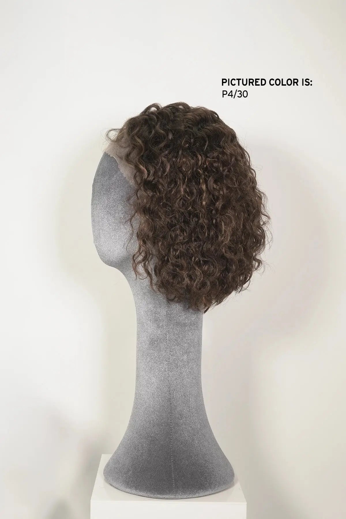 SHAKE N GO GLOSSY HD HUMAN HAIR LACE FRONT WIG -  DEEP 12"