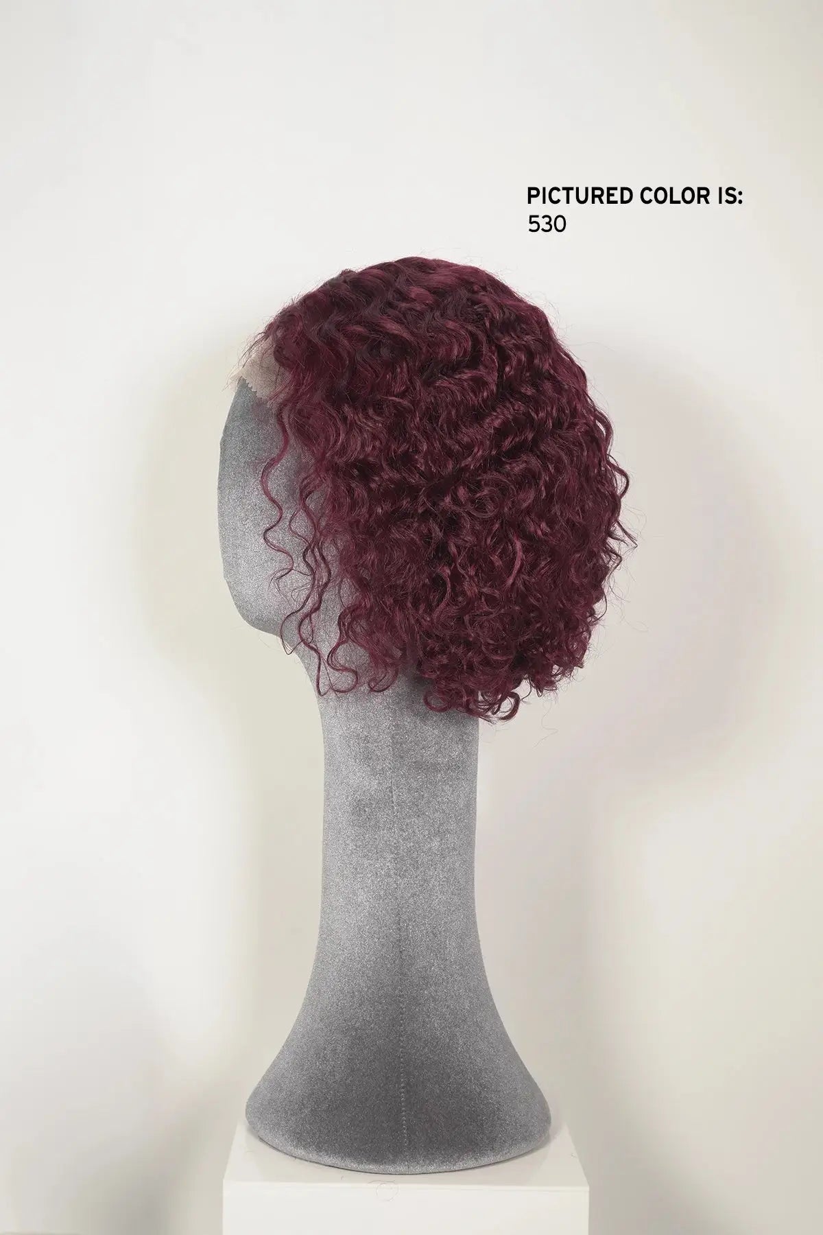 SHAKE N GO GLOSSY HD HUMAN HAIR LACE FRONT WIG -  DEEP 12"
