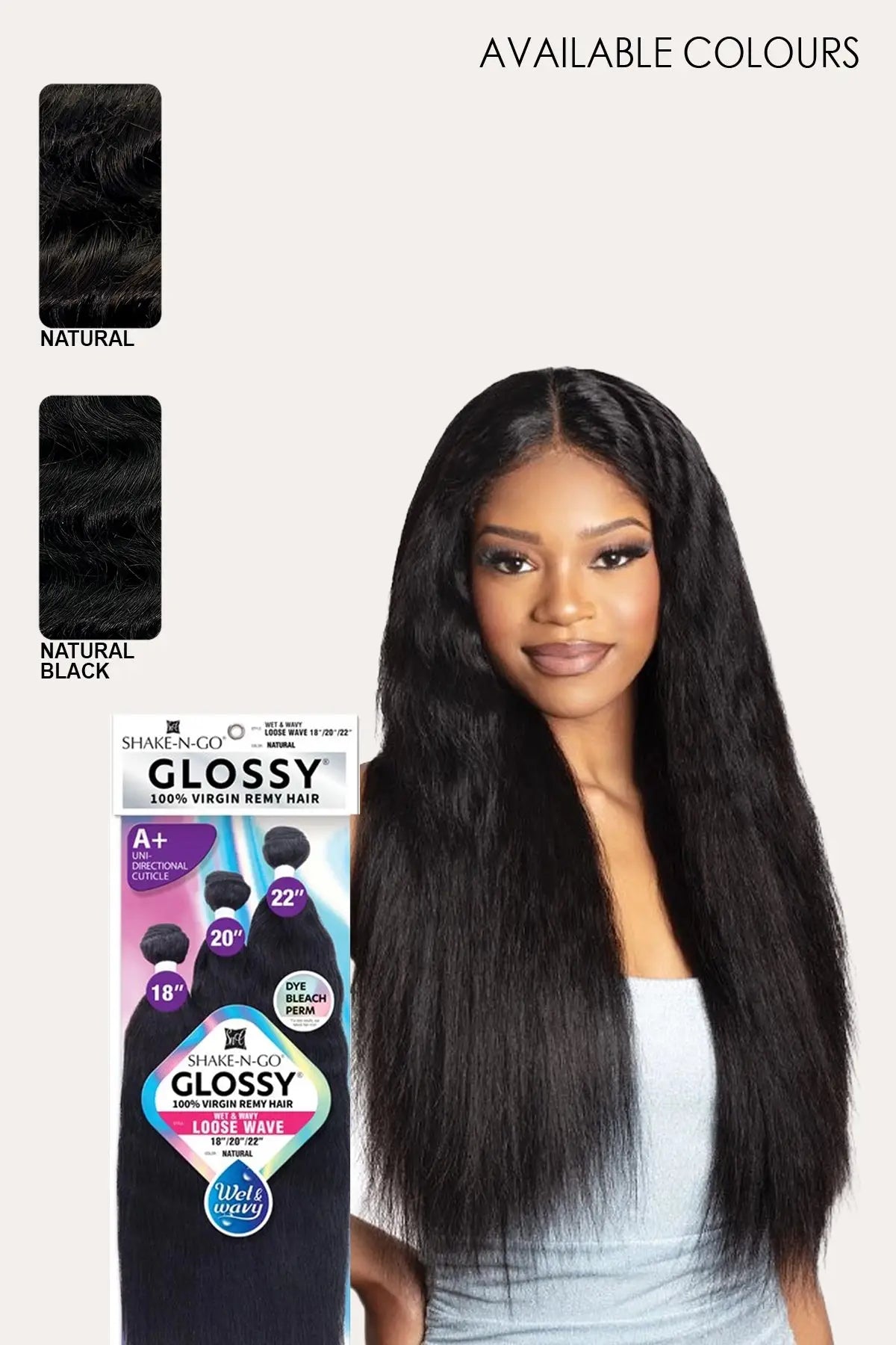 SHAKE N GO GLOSSY WET&WAVY ONDULATIONS LÂCHES
