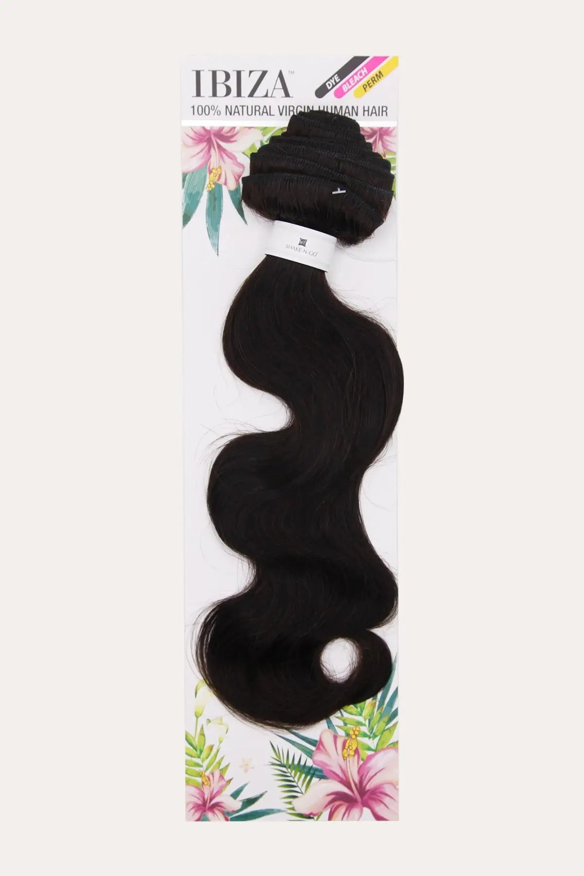 SHAKE N GO IBIZA CHEVEUX HUMAINS VIERGES 100% NATURELS ONDULÉS 10"- 24"