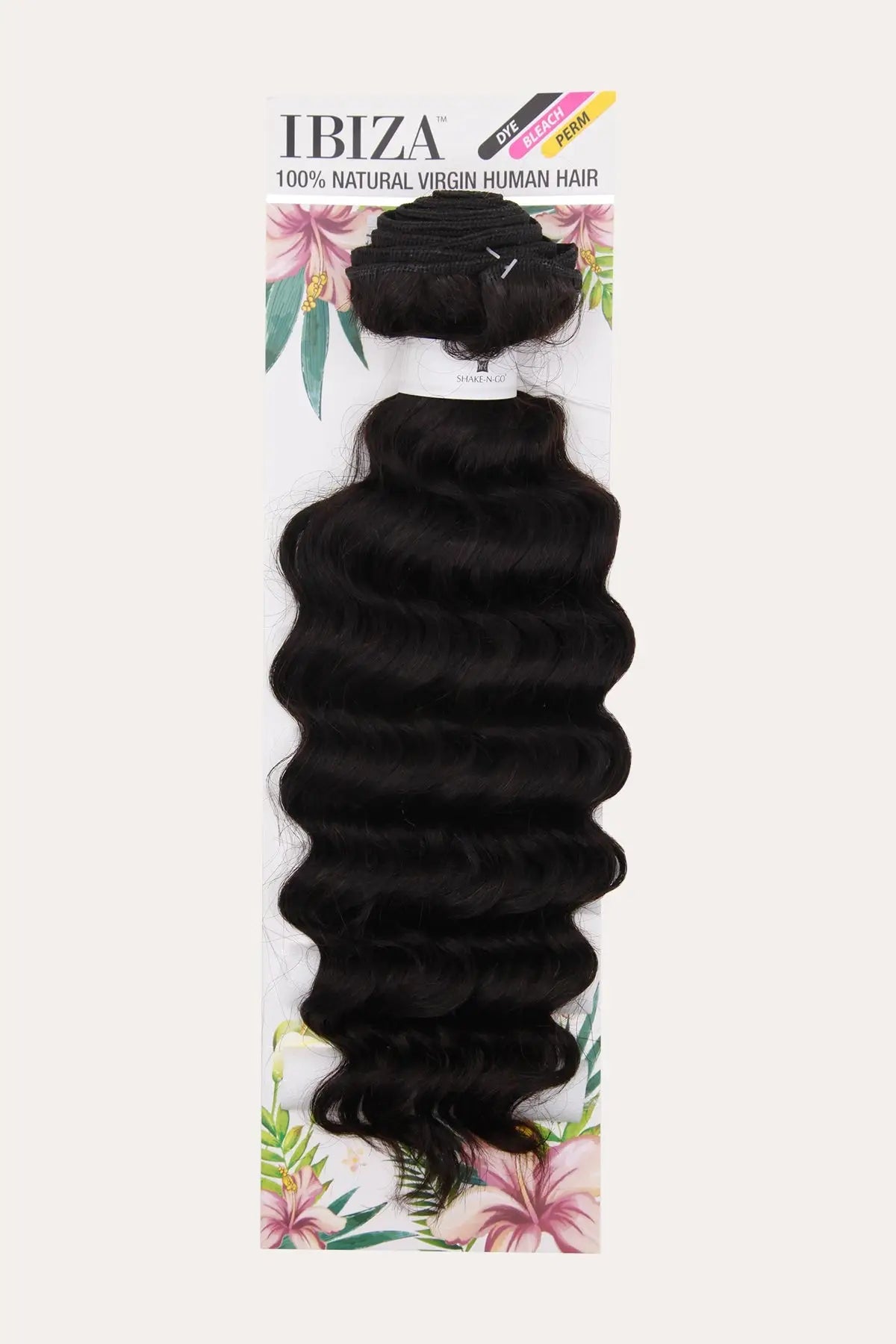 SHAKE N GO IBIZA 100% CHEVEUX HUMAINS VIERGES NATURELS BOUCLÉS PROFONDS