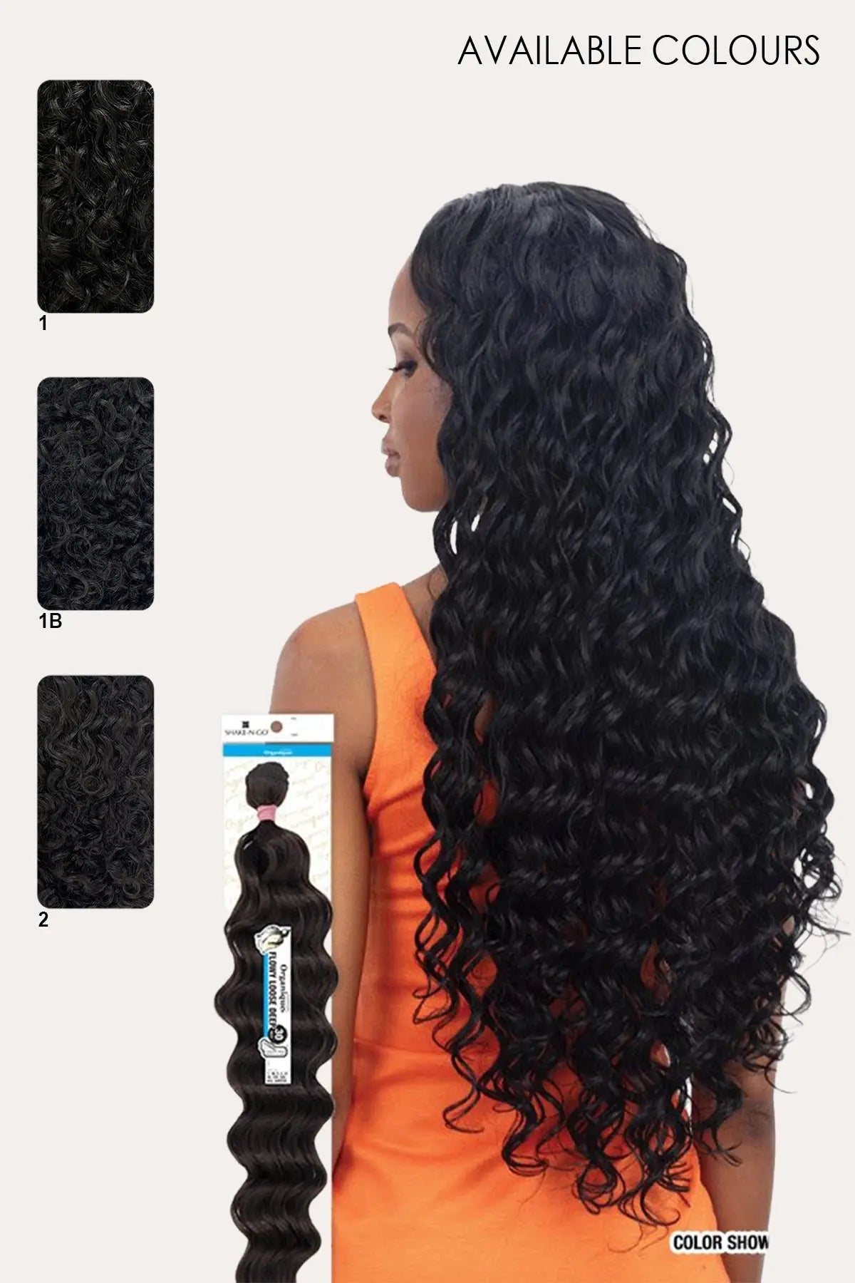 SHAKE N GO ORGANIQUE ONDULÉ LÂCHE PROFOND 30"
