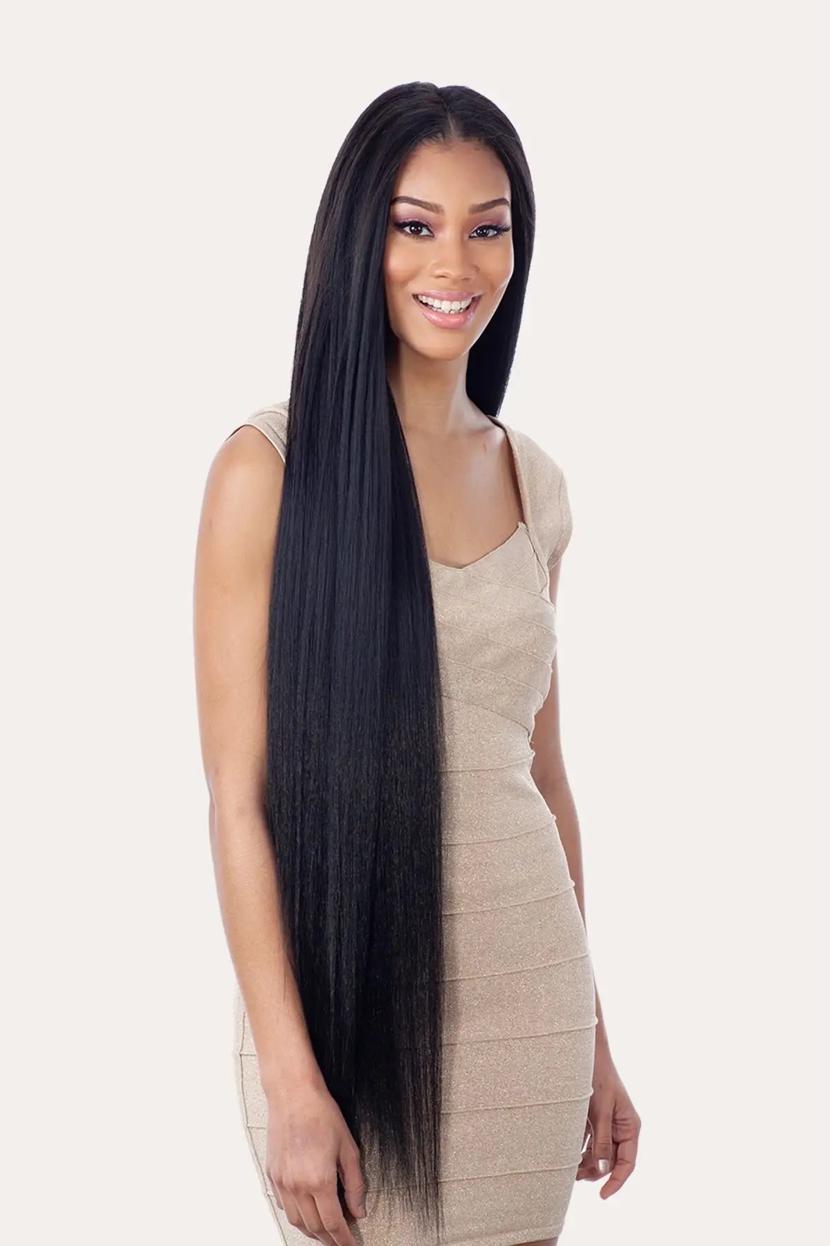 SHAKE N GO ORGANIQUE MASTERMIX WEAVE - STRAIGHT 36"