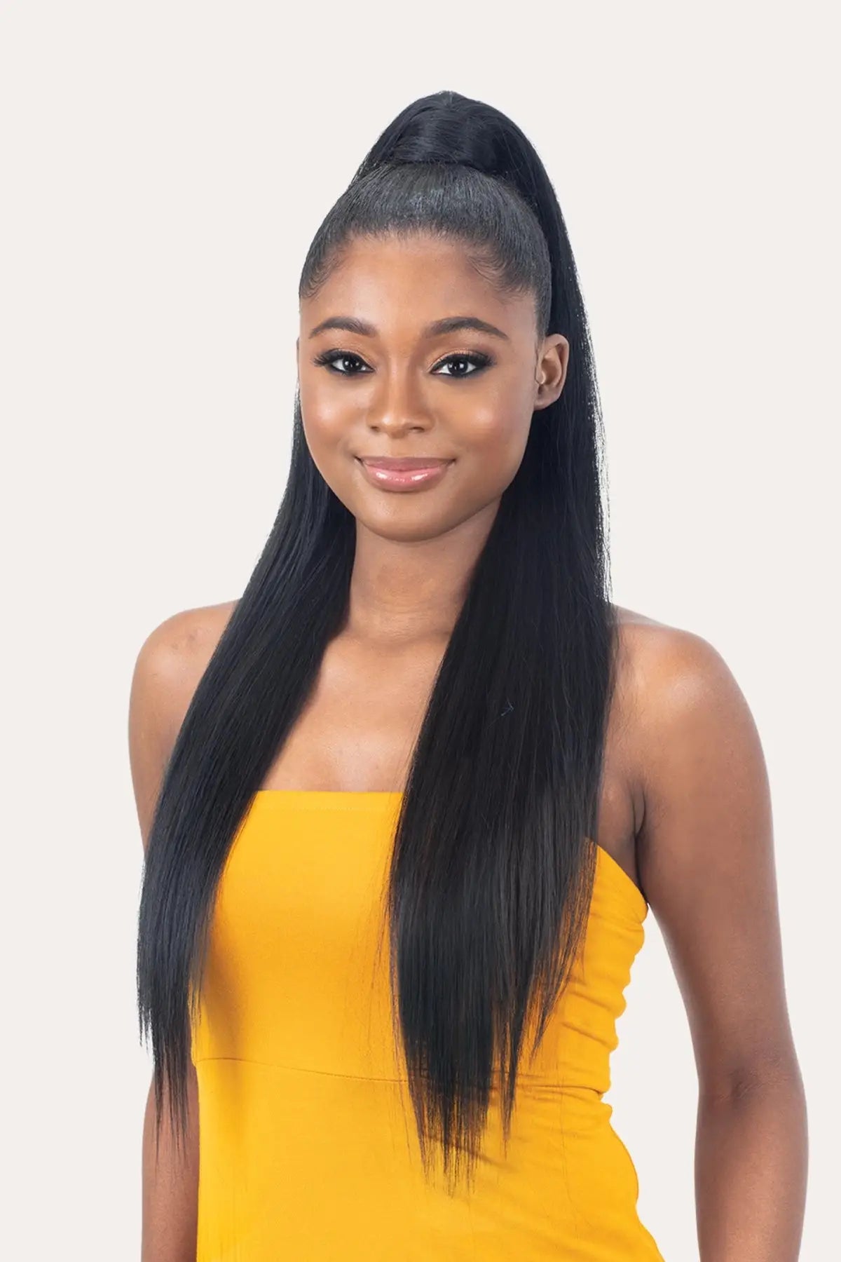 SHAKE N GO ORGANIQUE PONY PRO WEAVE PONYTAIL - SLEEK STRAIGHT WEAVE