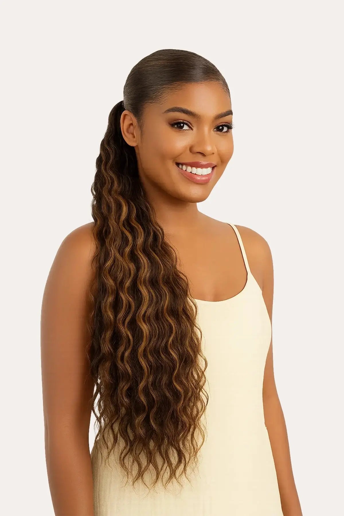 SHAKE N GO ORGANIQUE SECRET POCKET PONYPRO - BREEZY WAVE 26"