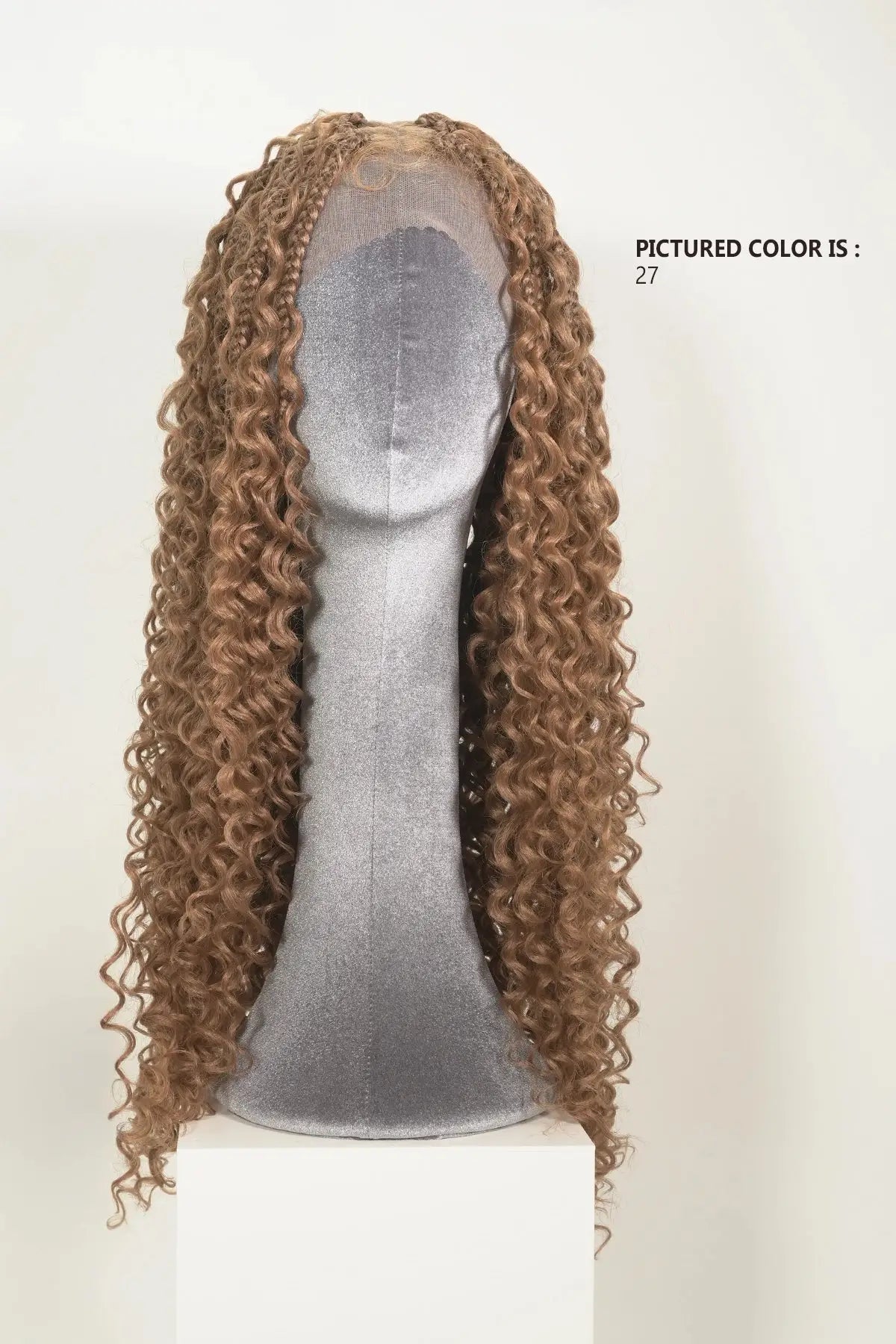 SHAKE N GO BRAIDED WHOLE LACE WIG - MISTY BOHO BOX 24"