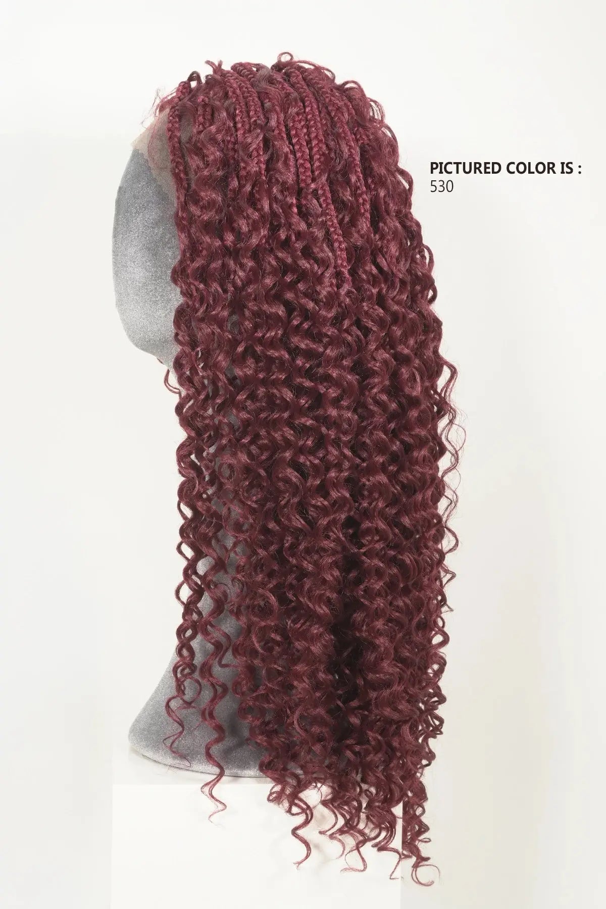 SHAKE N GO BRAIDED WHOLE LACE WIG - MISTY BOHO BOX 24"