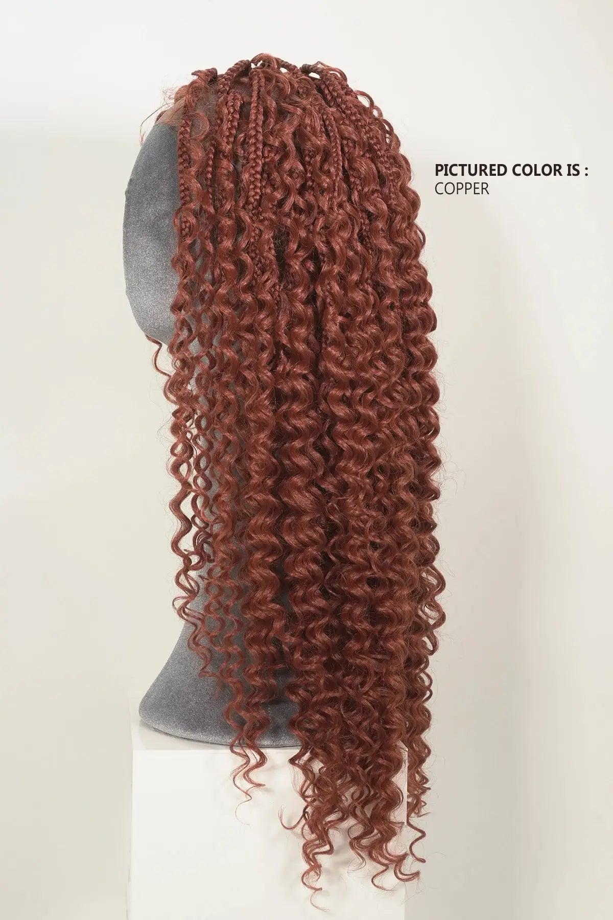 SHAKE N GO BRAIDED WHOLE LACE WIG - MISTY BOHO BOX 24"