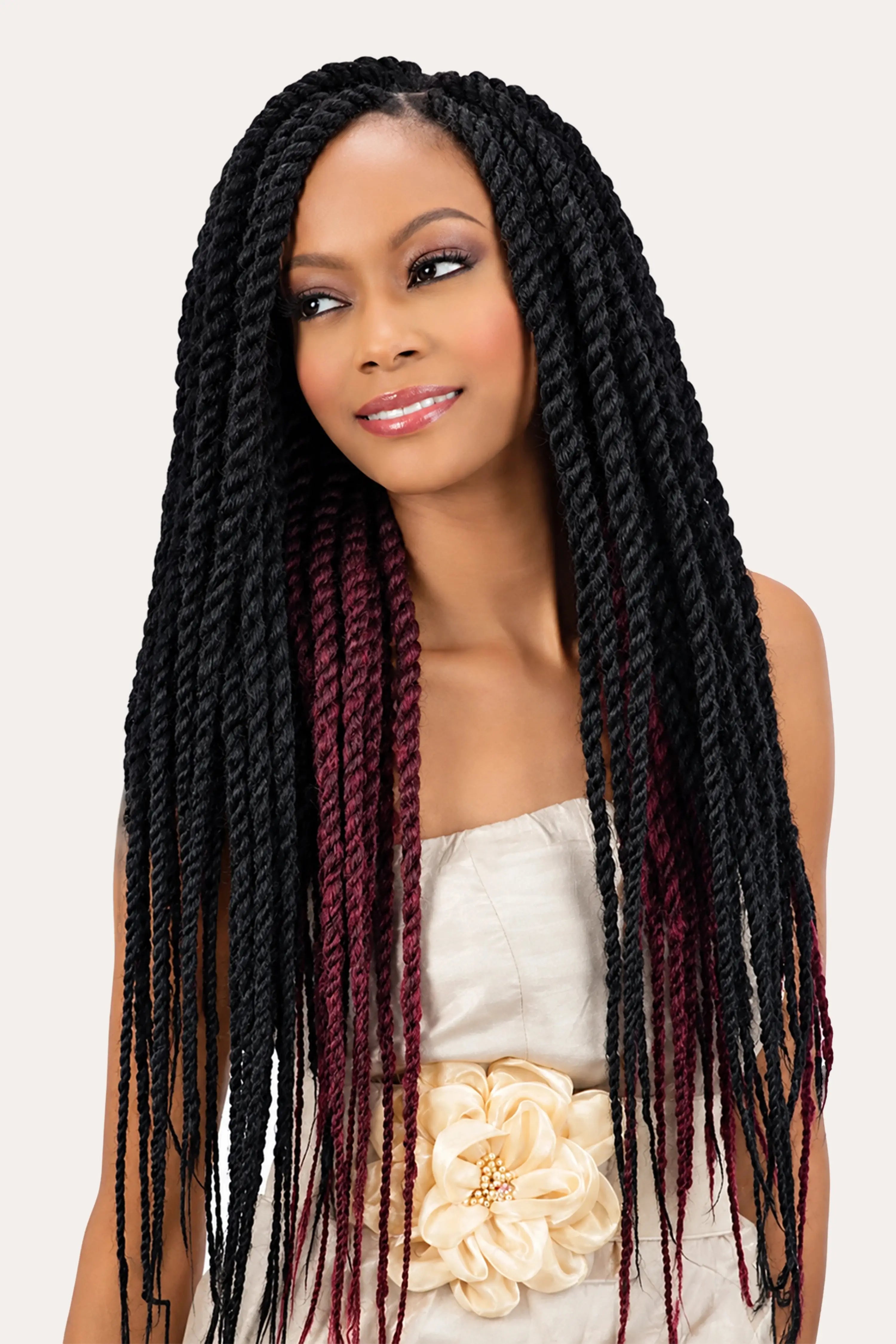 SHAKE N GO EQUAL CUBAN TWIST DOUBLE STRAND STYLE BRAID 16"
