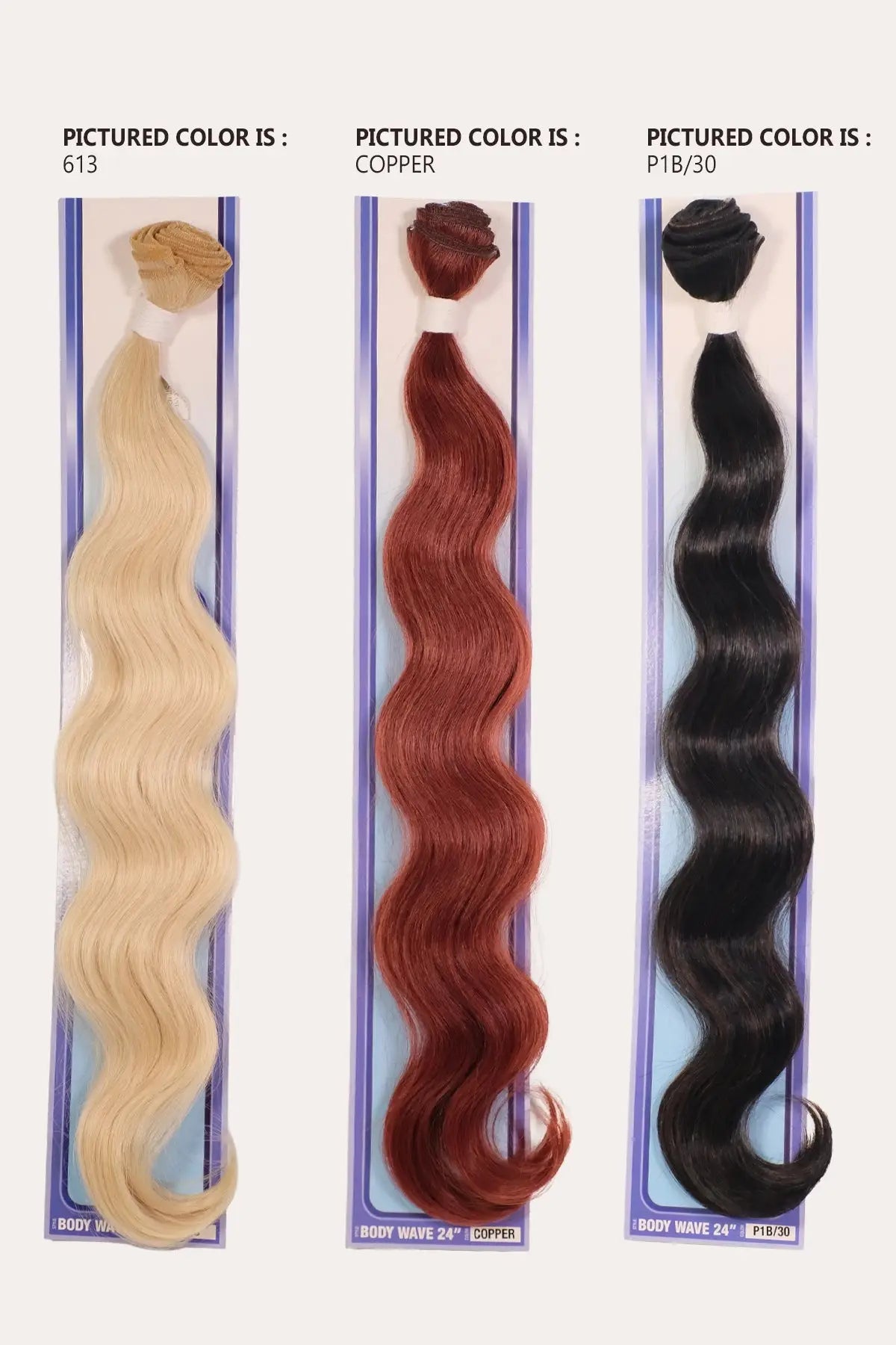 SHAKE N GO ORGANIQUE HAIR WEAVE BUNDLE HAVEN -  BODY WAVE 24"