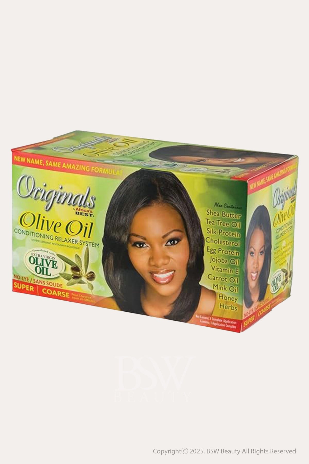 AFRICAS BEST OLIVE OIL CONDITIONING RELAXER SYSTEM - BSW BEAUTY CANADA