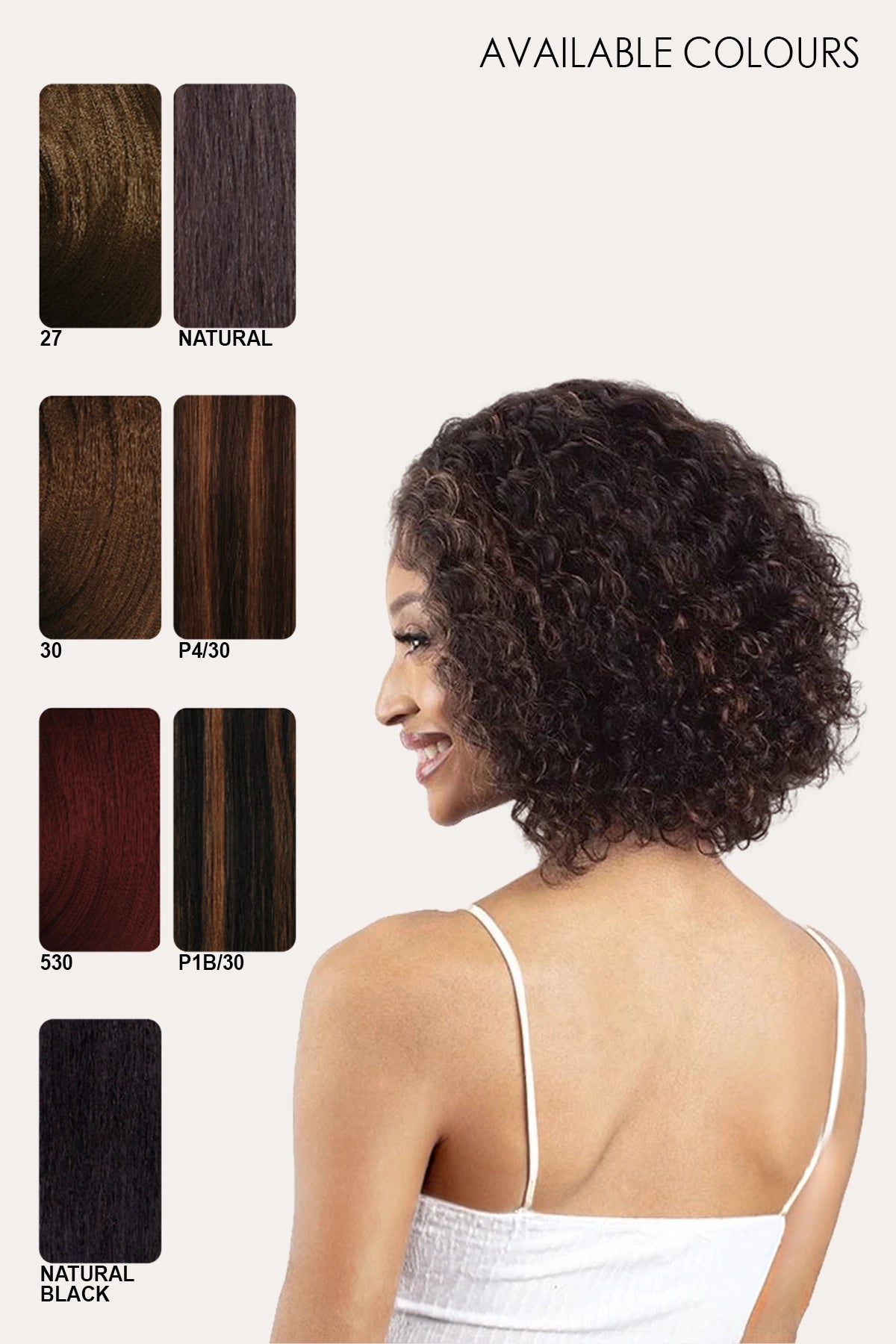 SHAKE N GO GLOSSY HD HUMAN HAIR LACE FRONT WIG -  DEEP 12"