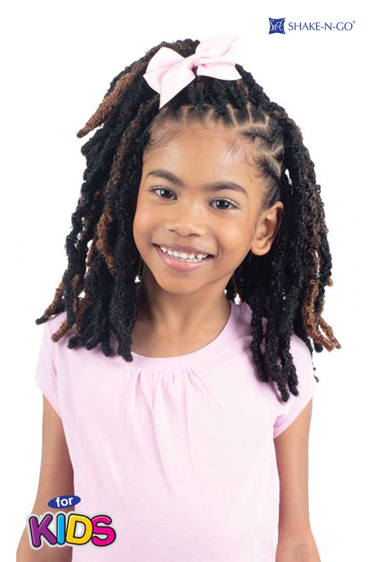 SHAKE N GO FREETRESS KIDS DISTRESSED LOC 3 X 8" - BSW BEAUTY CANADA