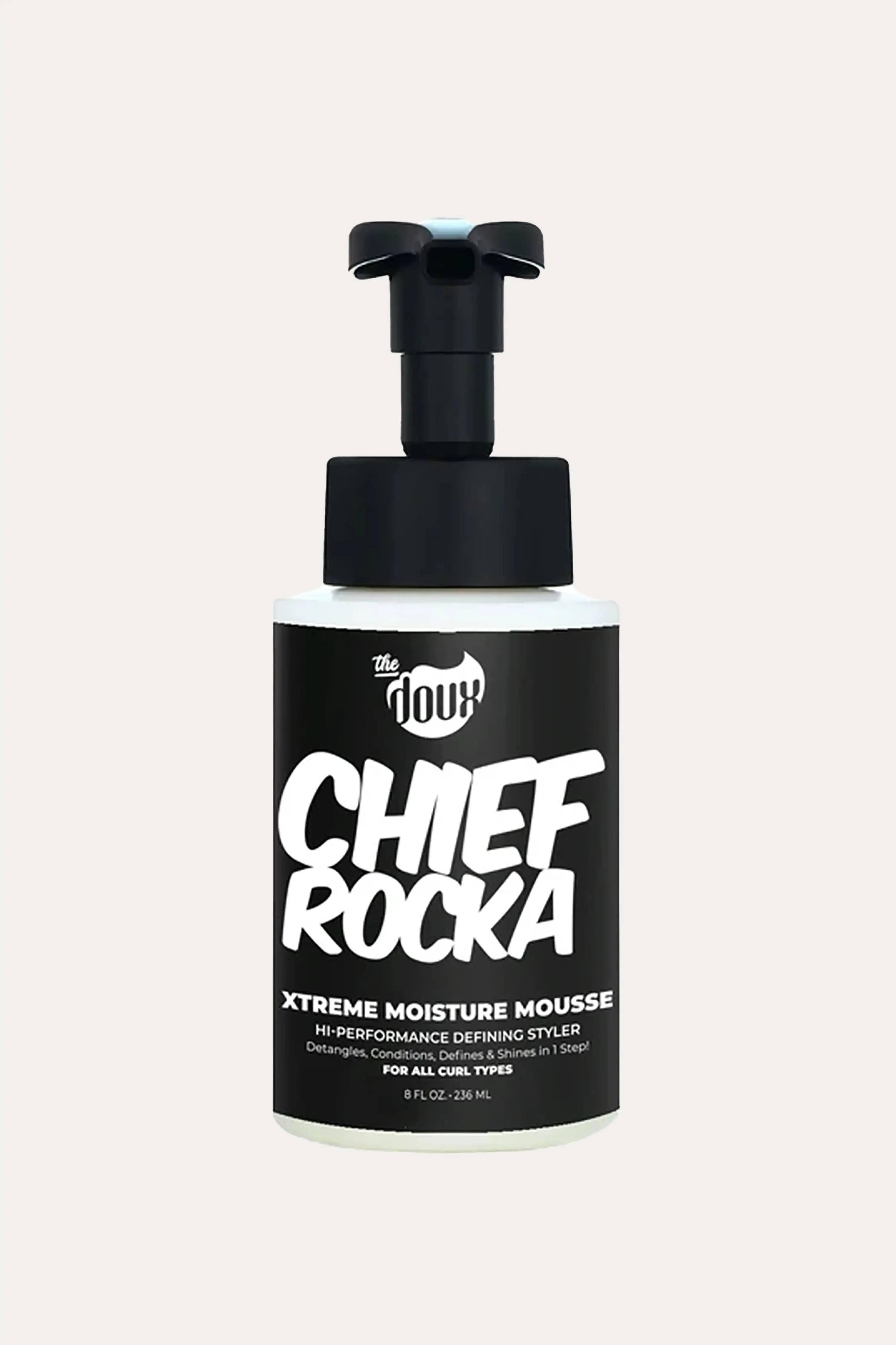 THE DOUX CHIEF ROCKA XTREME HOLD MOUSSE 8oz THE DOUX