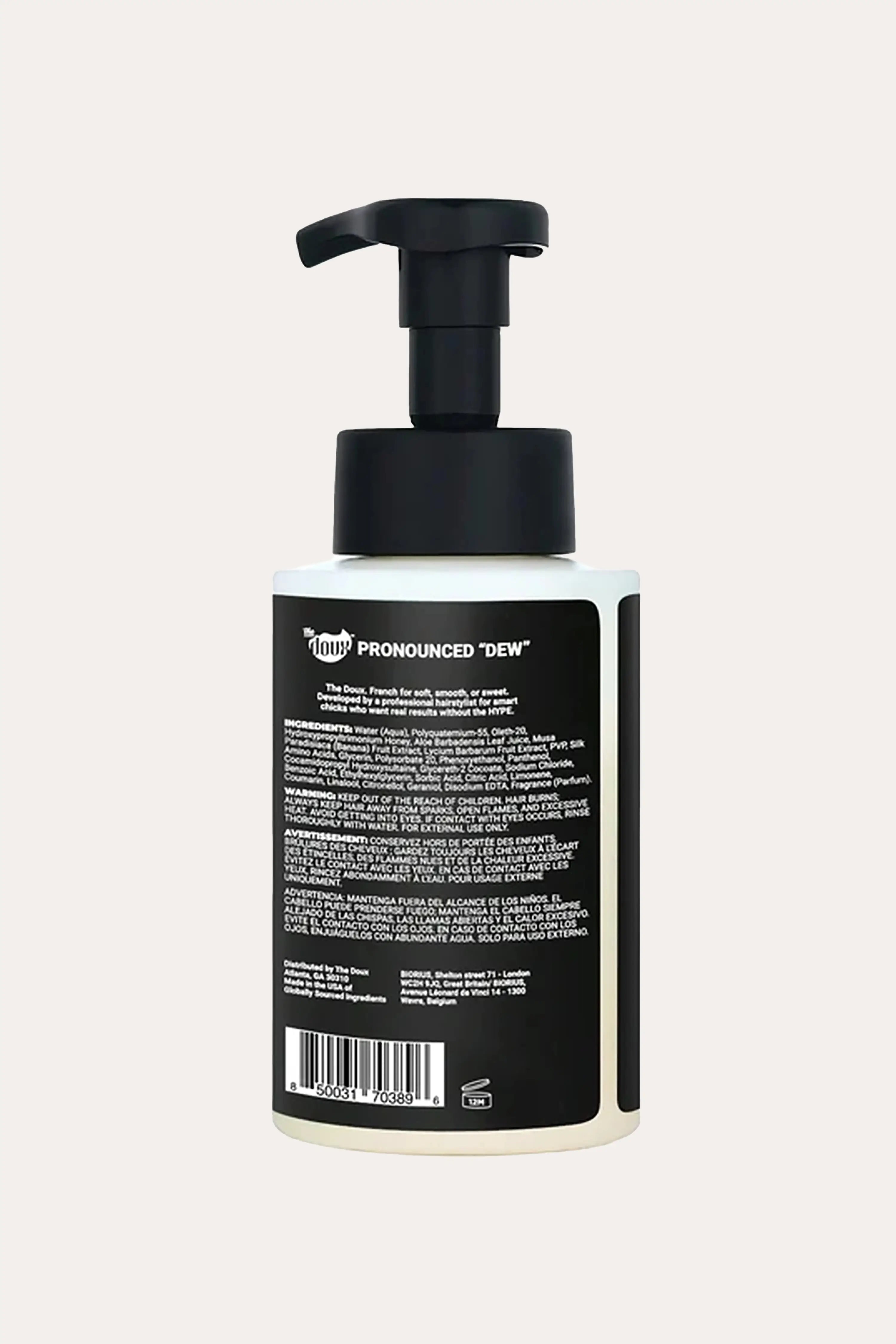 THE DOUX CHIEF ROCKA XTREME HOLD MOUSSE 8oz THE DOUX