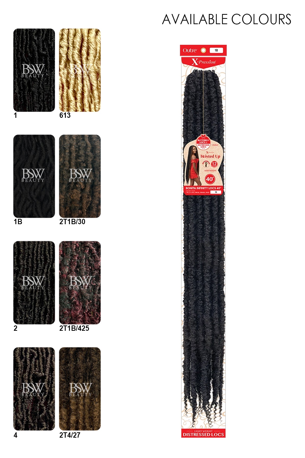 OUTRE BONITA INFINITY LOCS 40" - BSW BEAUTY CANADA