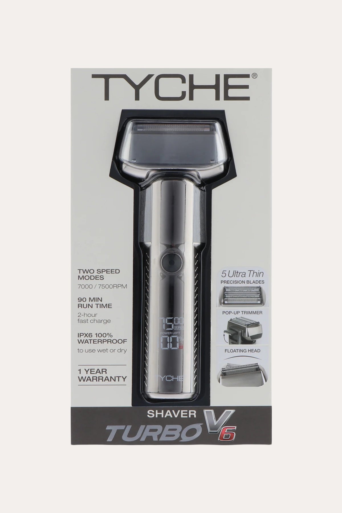 TYCHE TURBO V6 SHAVER