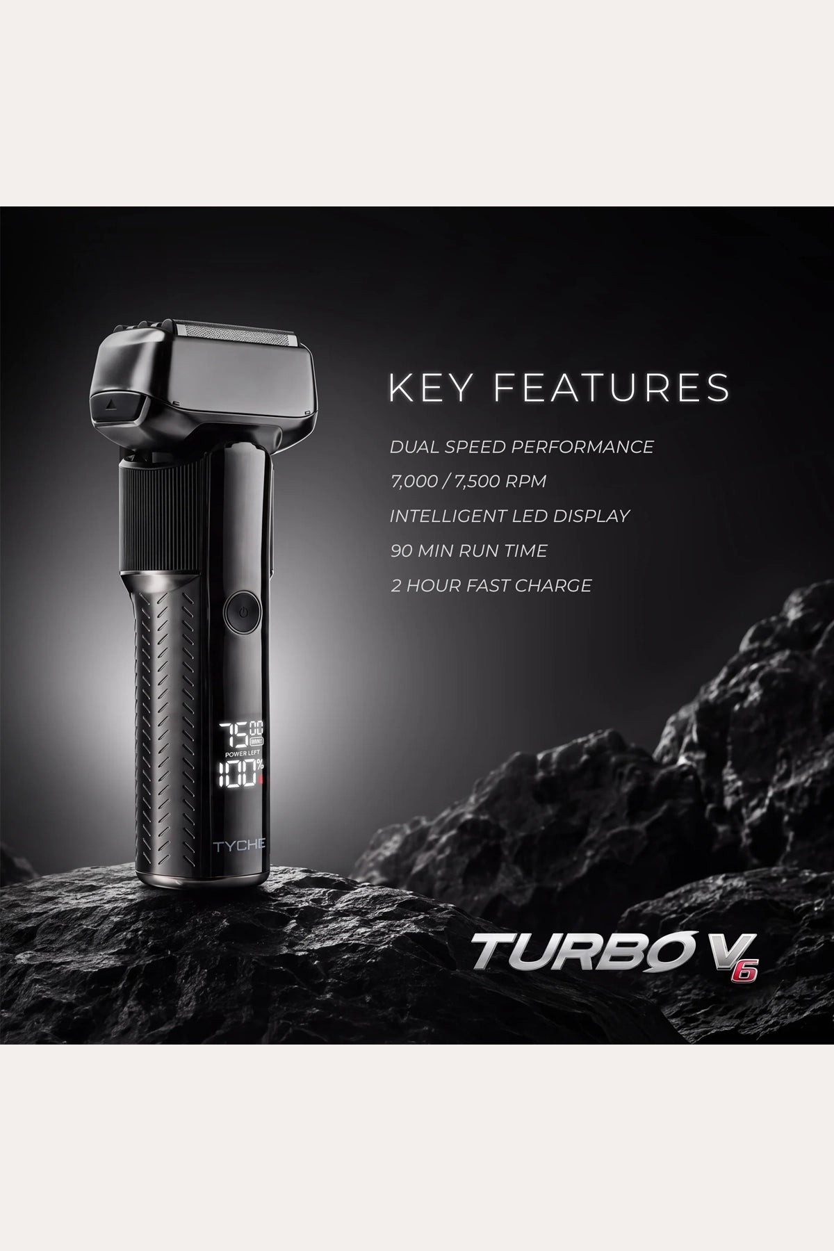 TYCHE TURBO V6 SHAVER