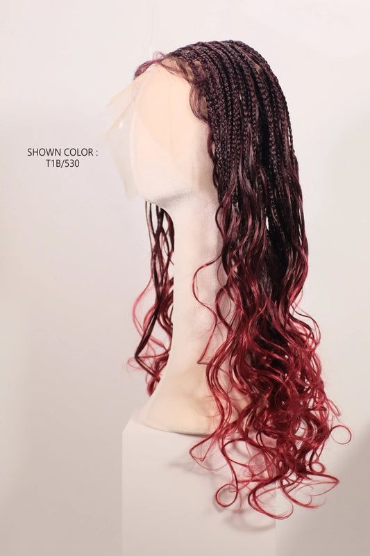MOTOWN HD HAND BRAIDED WIG - WLB.FRENCH 28" MOTOWNTRESS