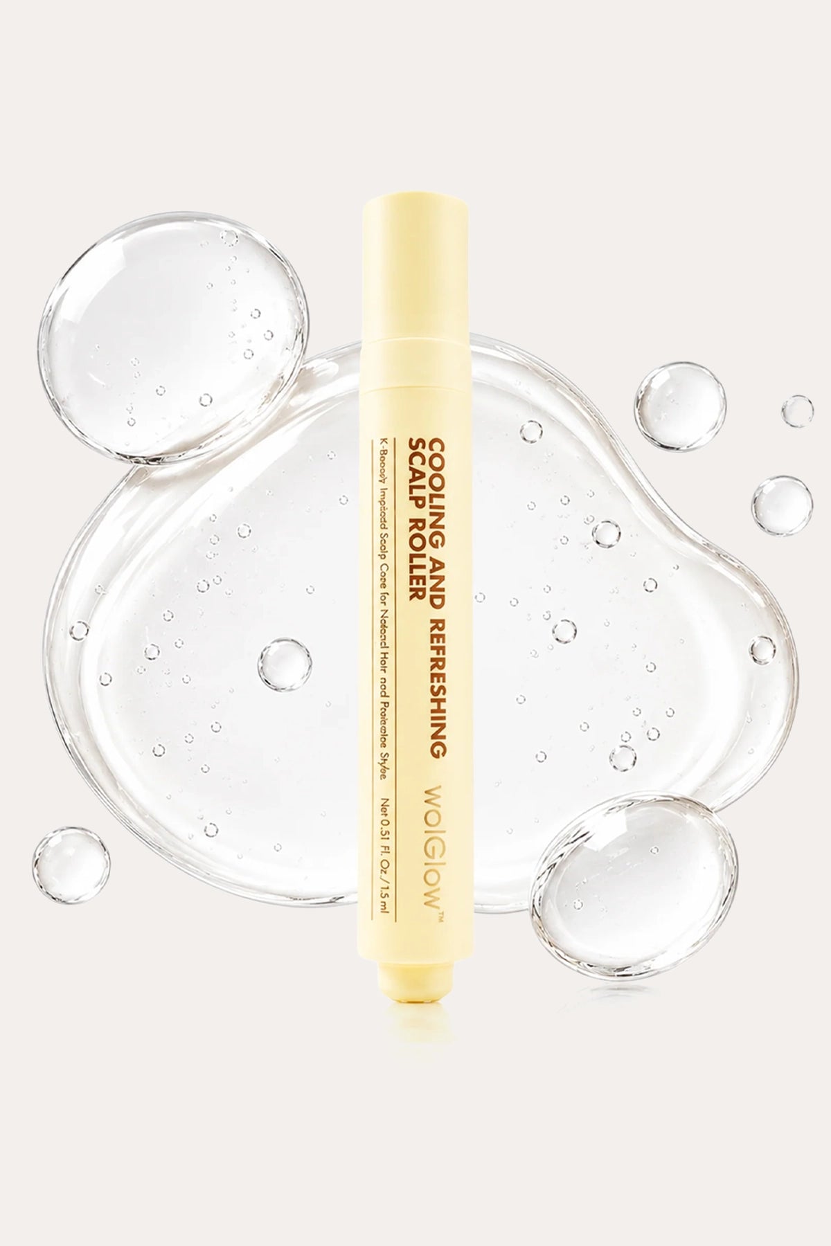 WOLGLOW COOLING AND REFRESHING SCALP ROLLER 15ML