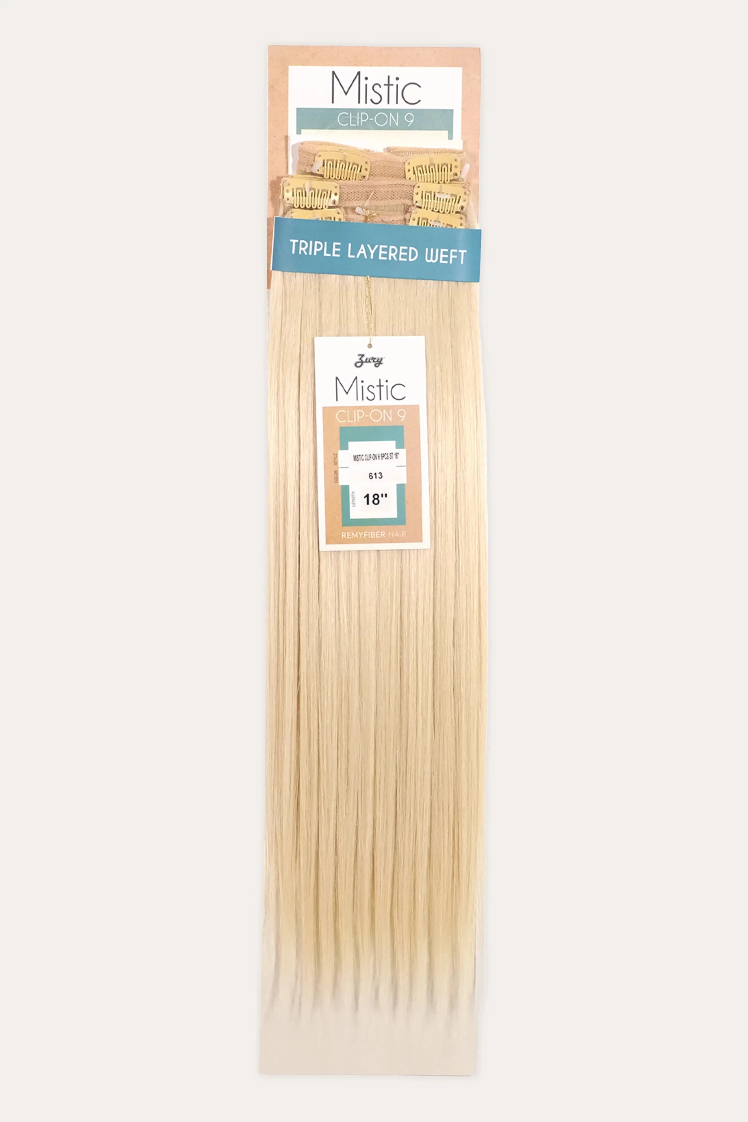 ZURY MISTIC Tissage Clip-On 9 Pièces 18"