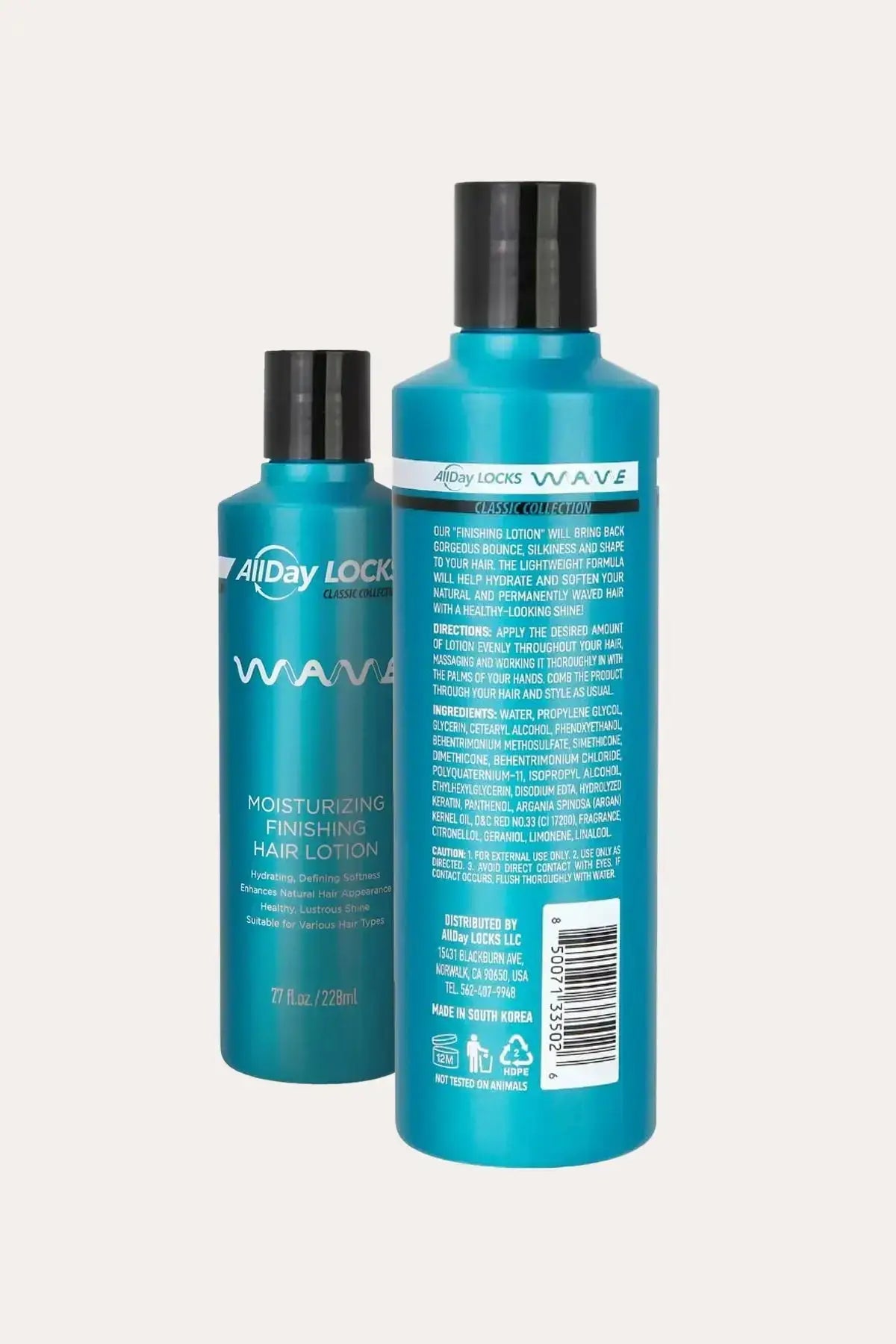 ALLDAY LOCKS CLASSIC WAVE MOISTURIZING FINISH HAIR LOTION 7.7ozㅣNON ...