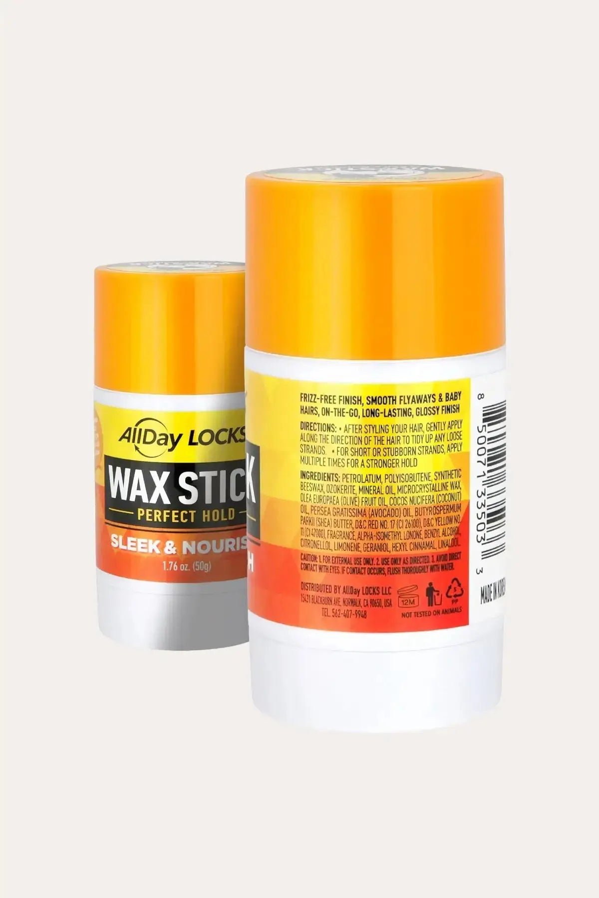 ALLDAY LOCKS WAX STICK 1.67ozㅣSLICK BACK HAIR WAX STICKㅣEDGE CONTROLㅣ ...