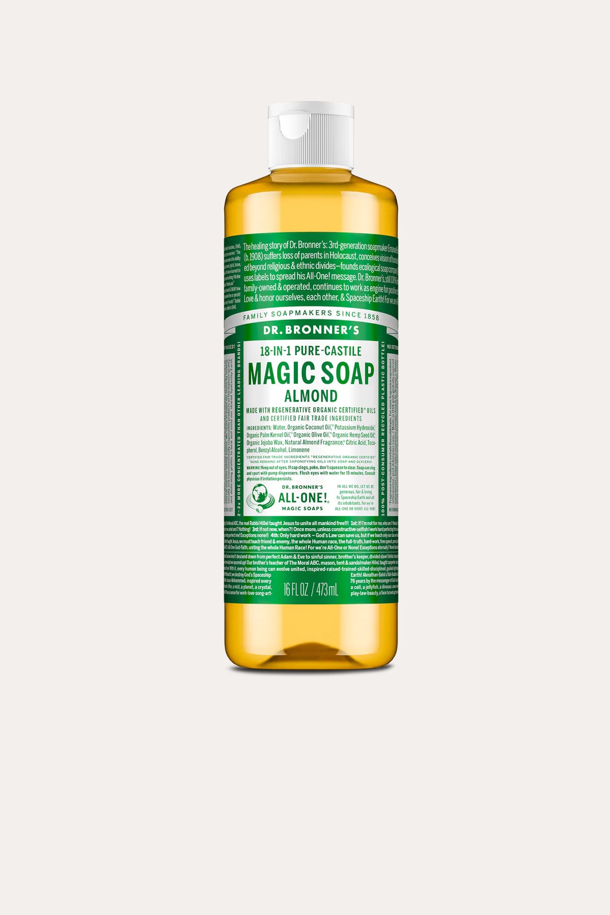 DR. BRONNERS PURE CASTILE LIQUID SOAP - BSW BEAUTY CANADA