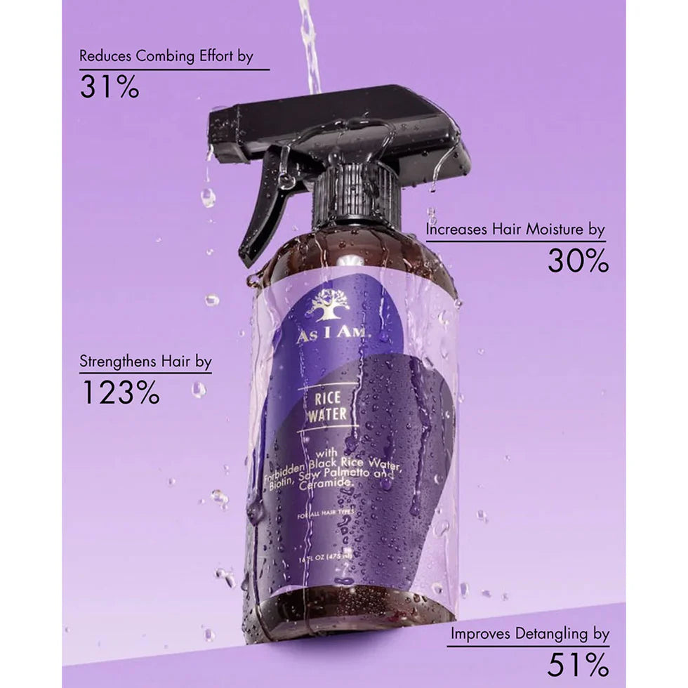 AS I AM RICE WATER SPRAY 16oz