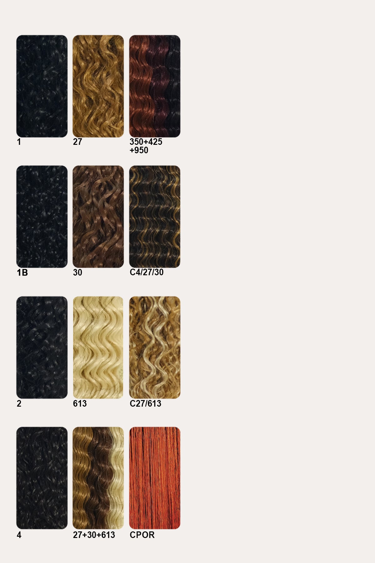 OUTRE X-PRESSION PRE - SECTIONED DOMINICAN CURL BULK 18