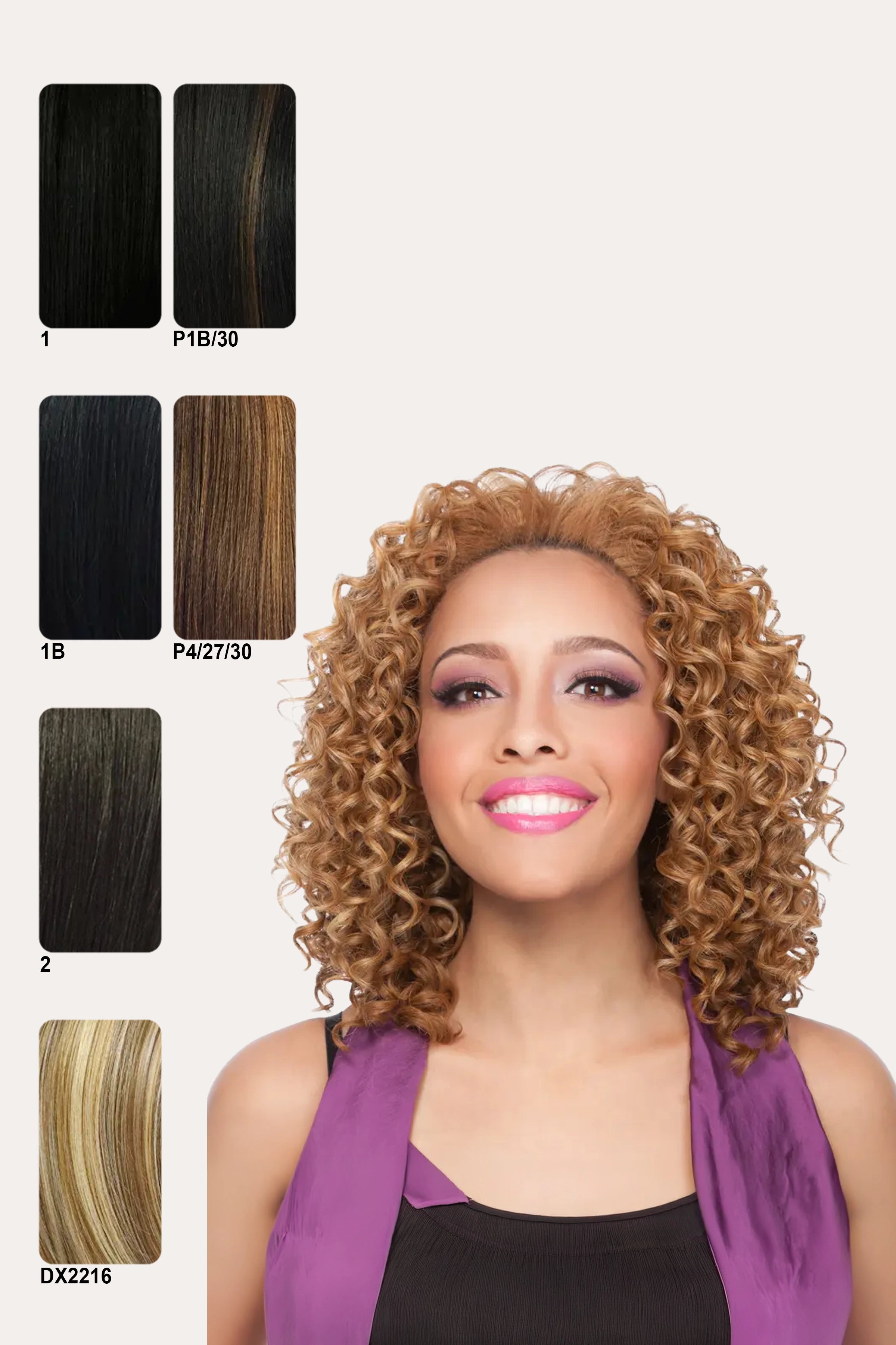 NUTIQUE ITS A WIG HALF CAP WIG - AGGIE