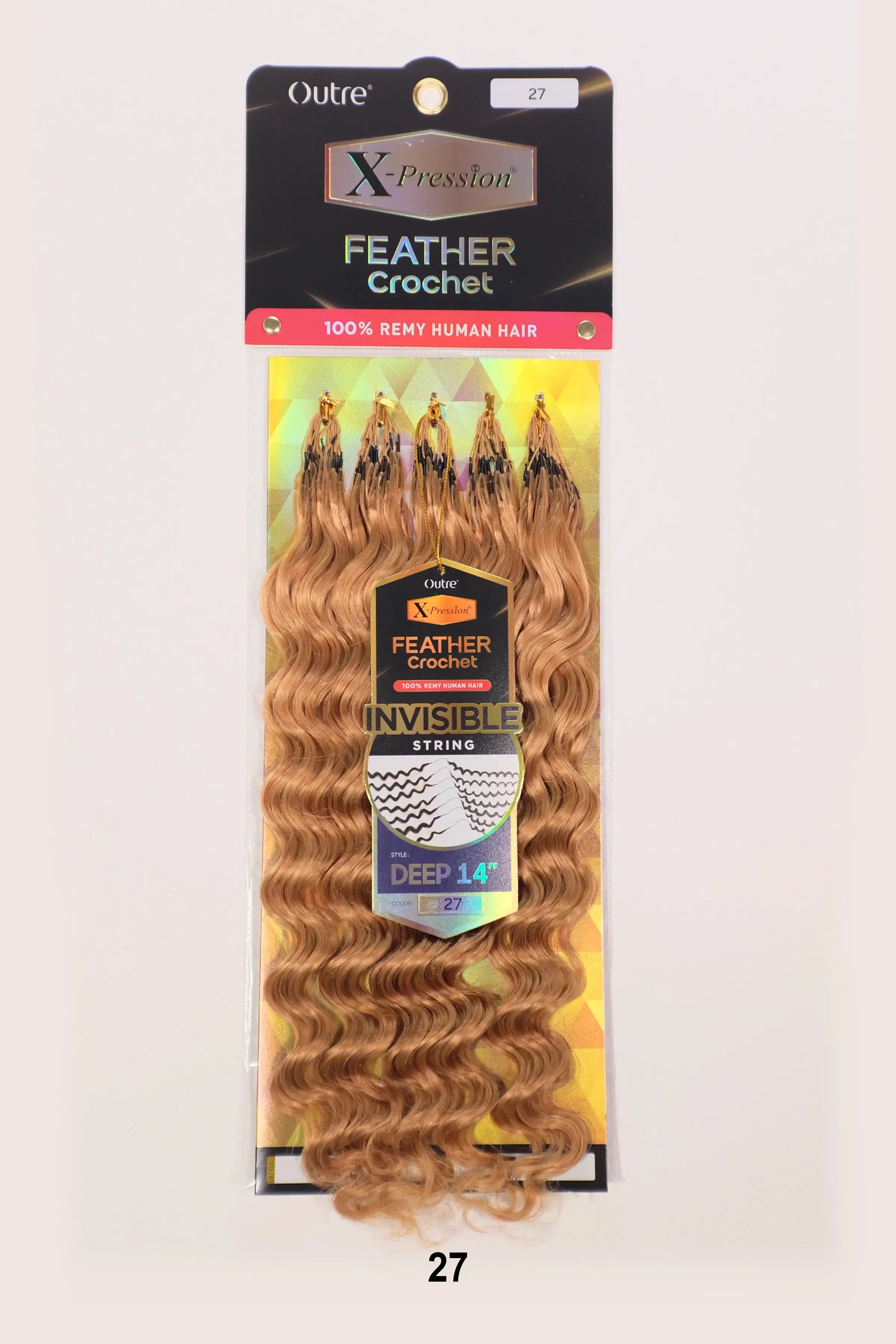 OUTRE X-PRESSION CHEVEUX NATURELS CROCHET PLUMES - DEEP 14"