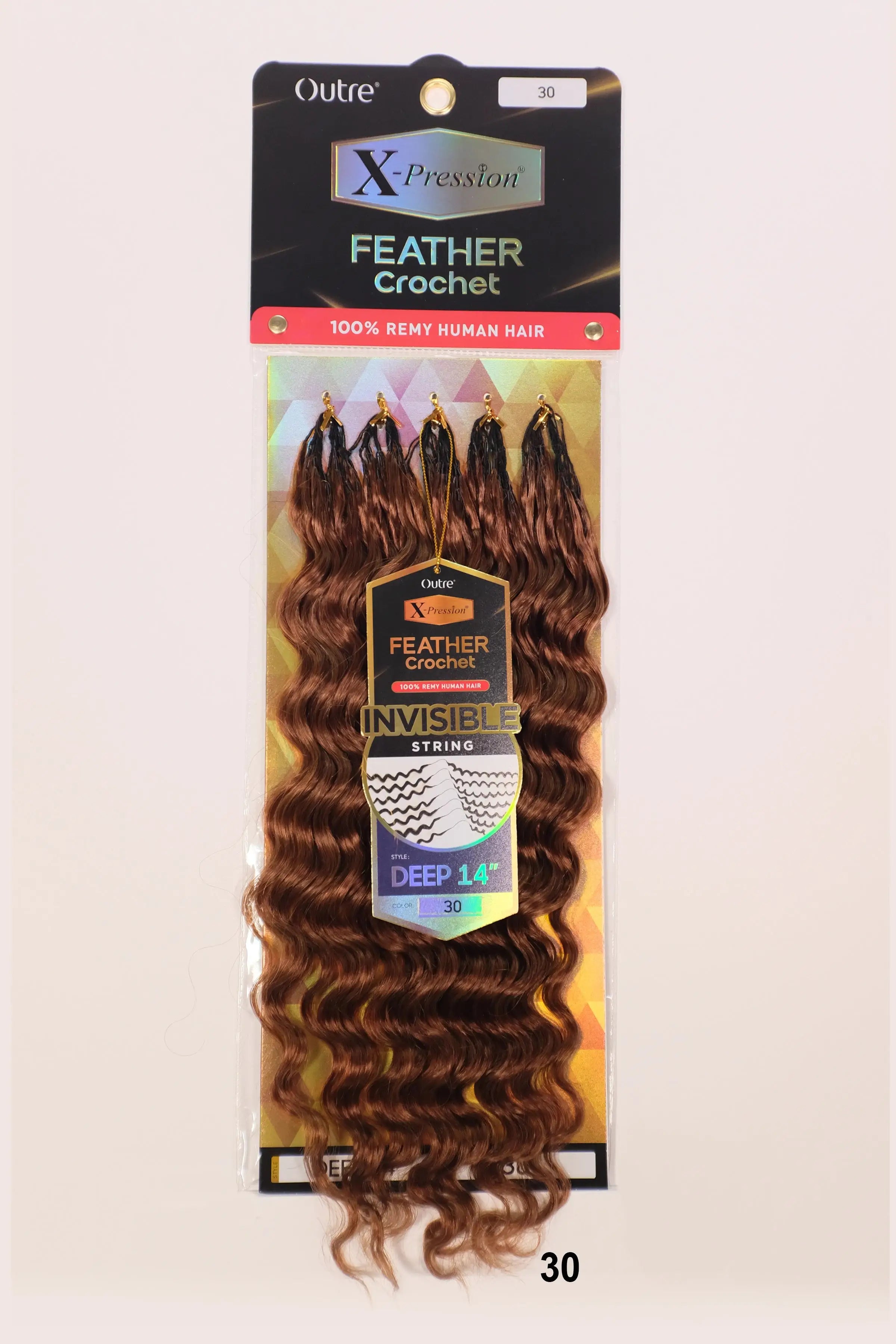 OUTRE X-PRESSION CHEVEUX NATURELS PLUMES CROCHET - DEEP 18